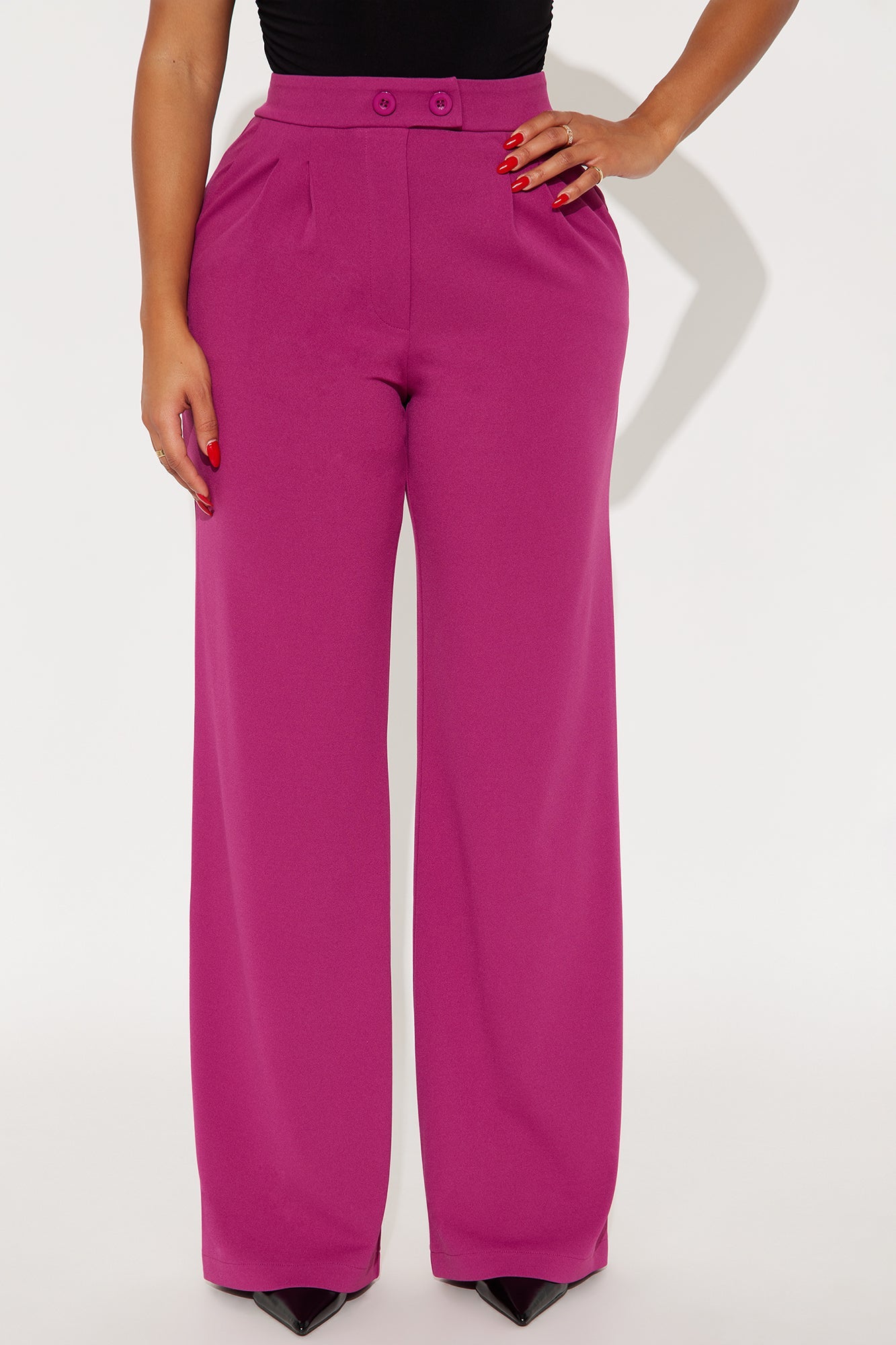 Feeling Focused Trouser - Raspberry