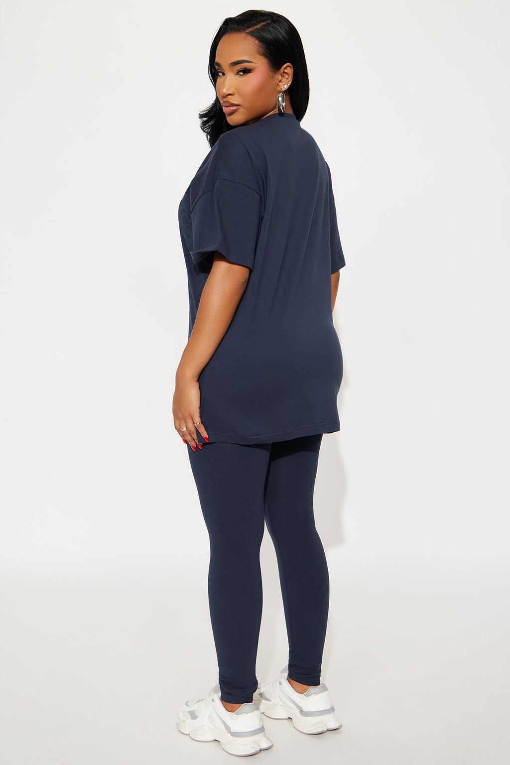 Sporty & Lux Legging Set - Navy