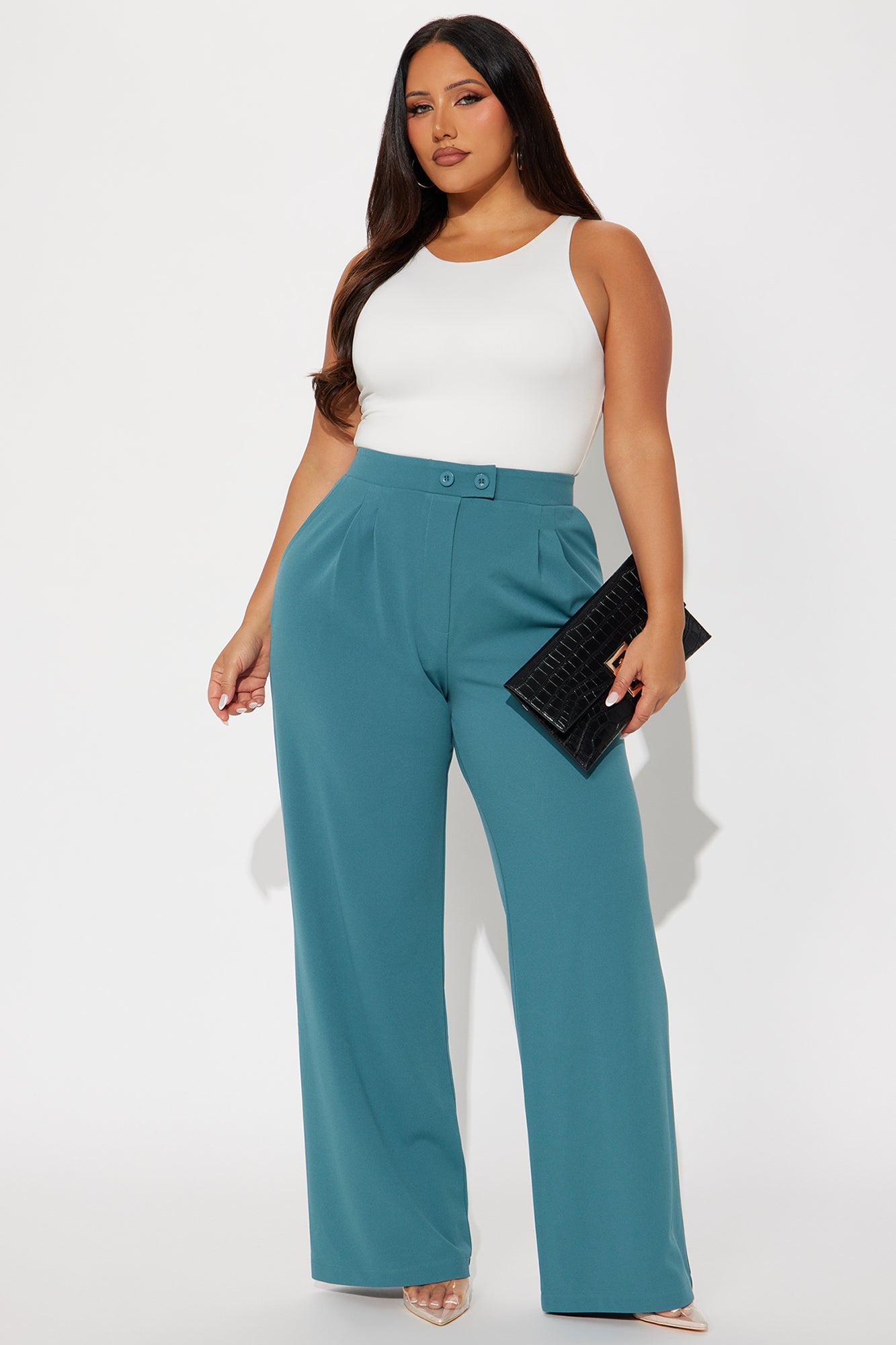 Feeling Focused Trouser - Jade