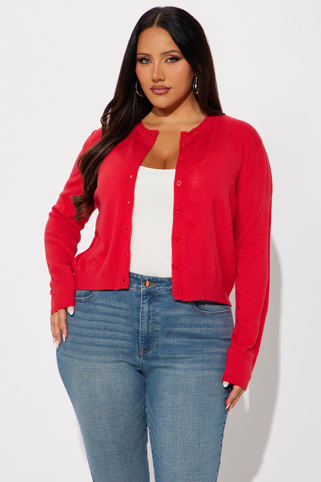 All Time Favorite Cardigan - Red