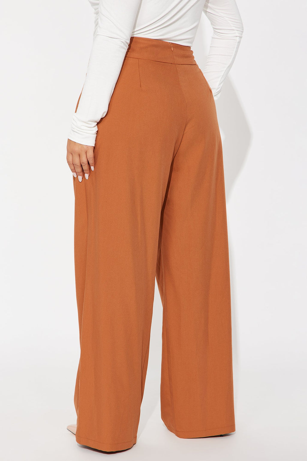Different Standards Wide Leg Trouser Pant - Rust