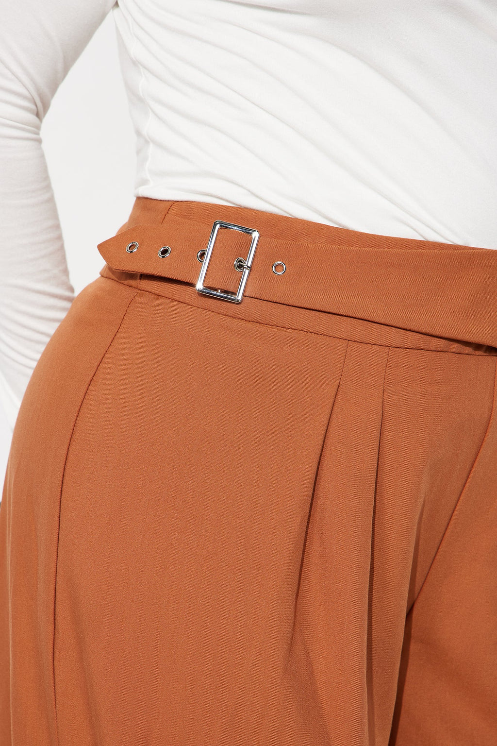Different Standards Wide Leg Trouser Pant - Rust