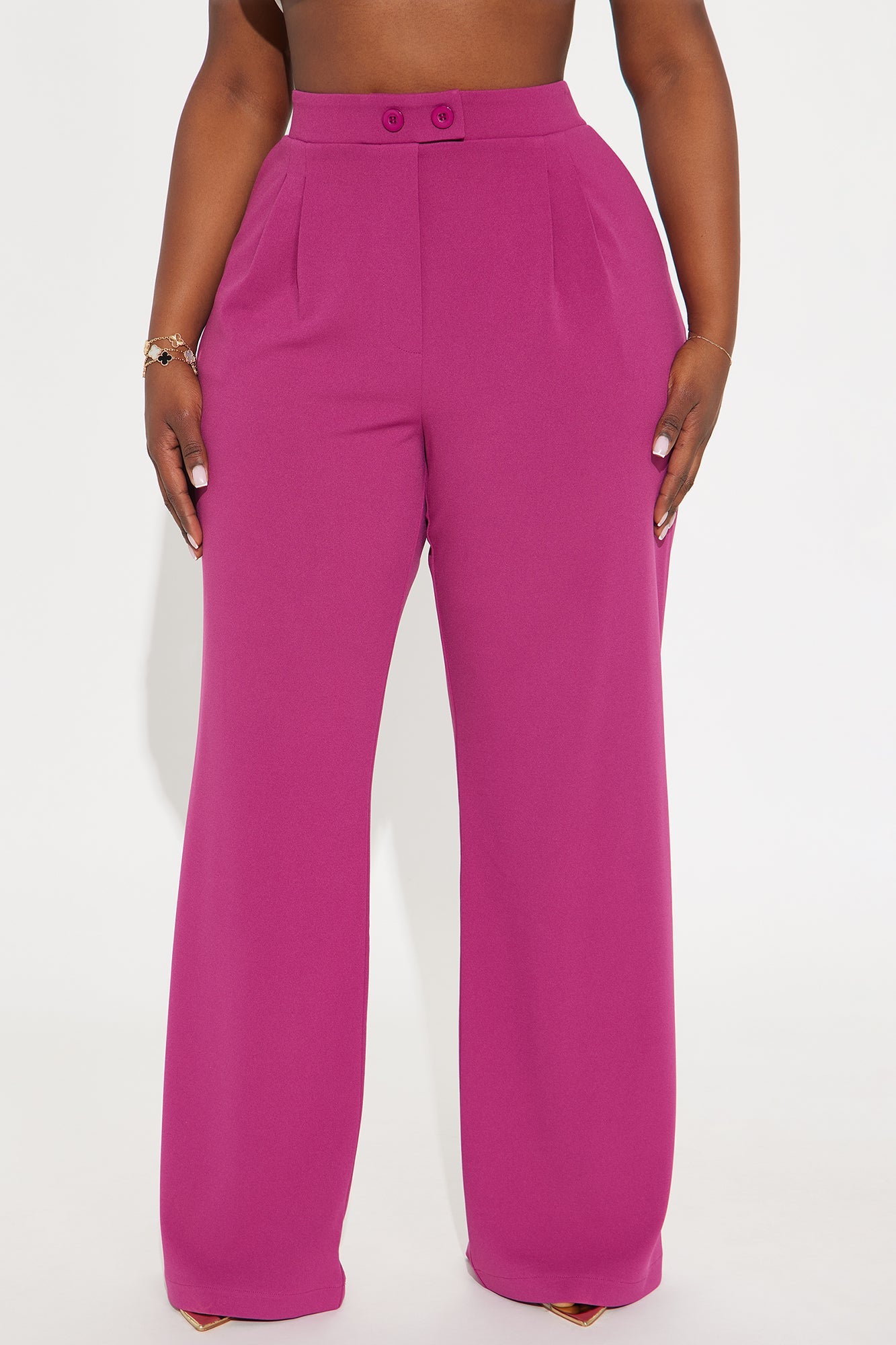 Feeling Focused Trouser - Raspberry