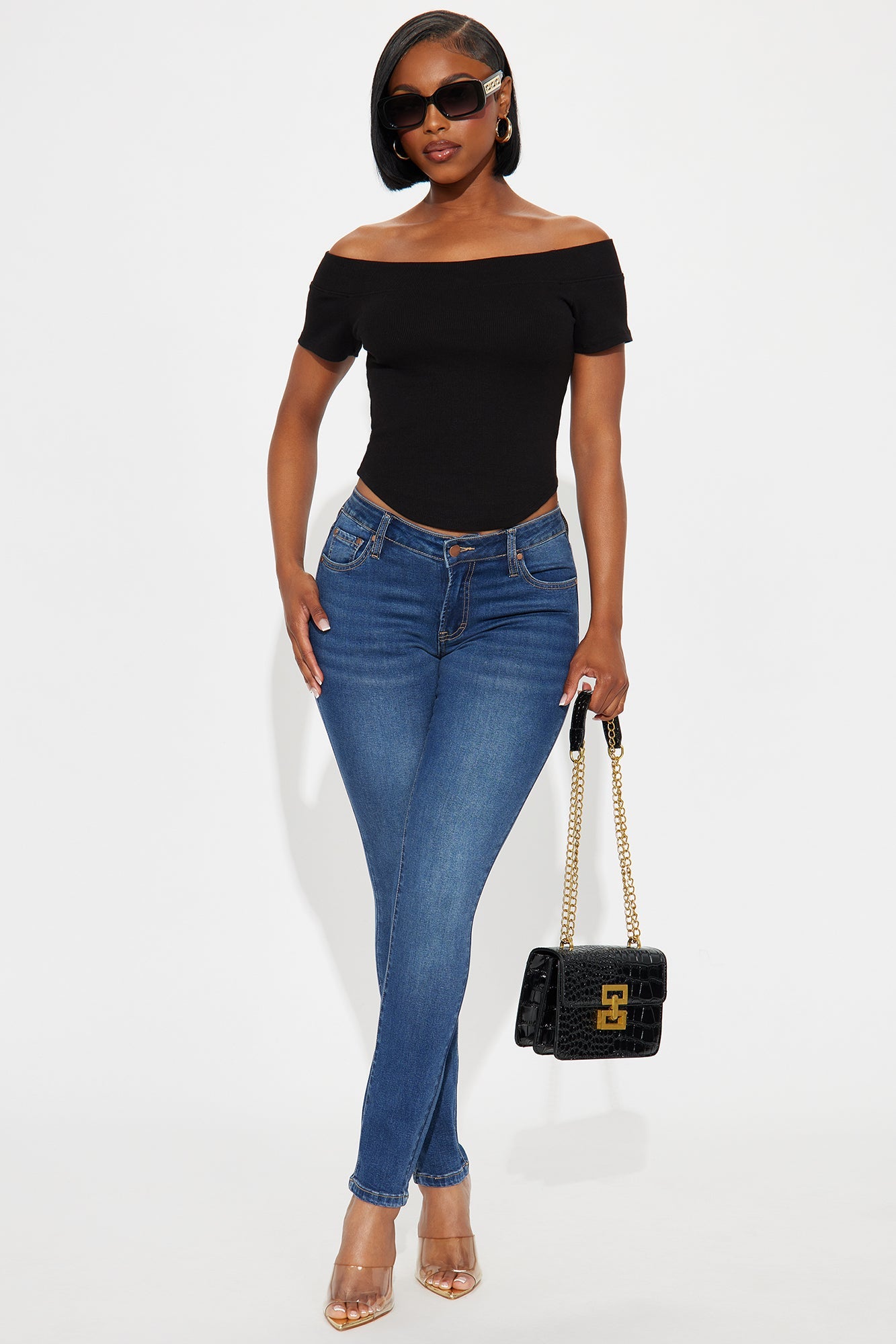 Better Than Ever Compression Skinny Jeans - Dark Wash