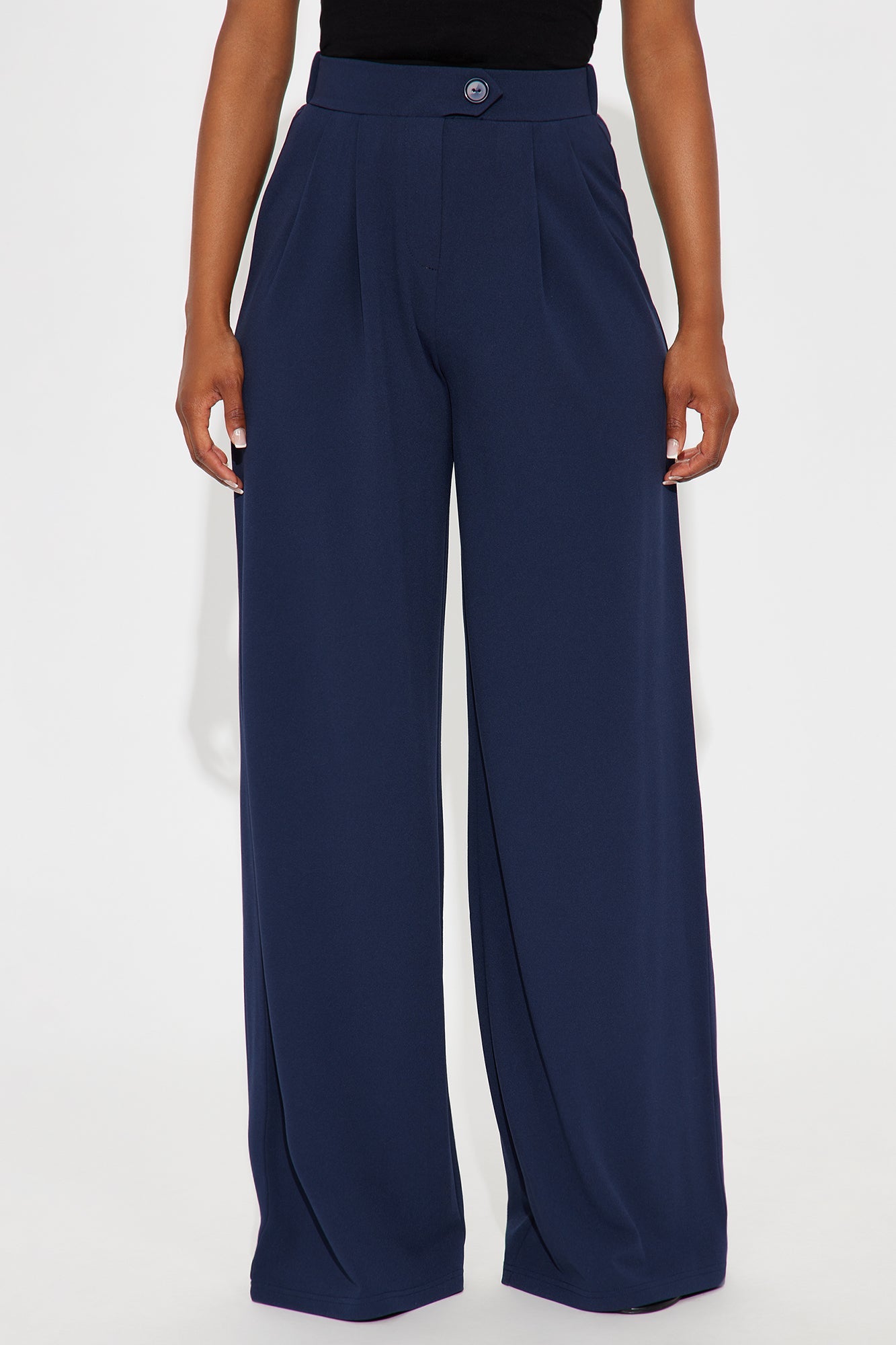 What Matters Most Wide Leg Trouser - Navy