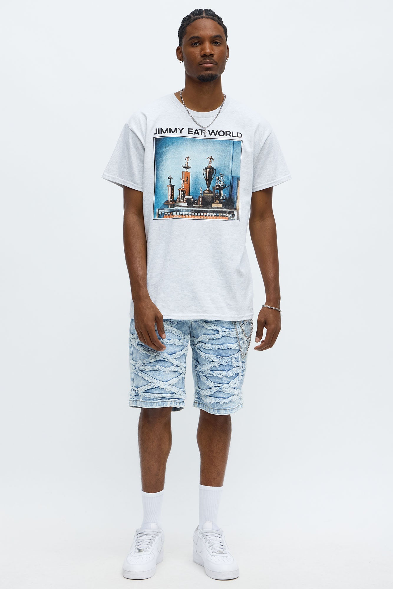 Jimmy Eat World Short Sleeve Tee - Grey