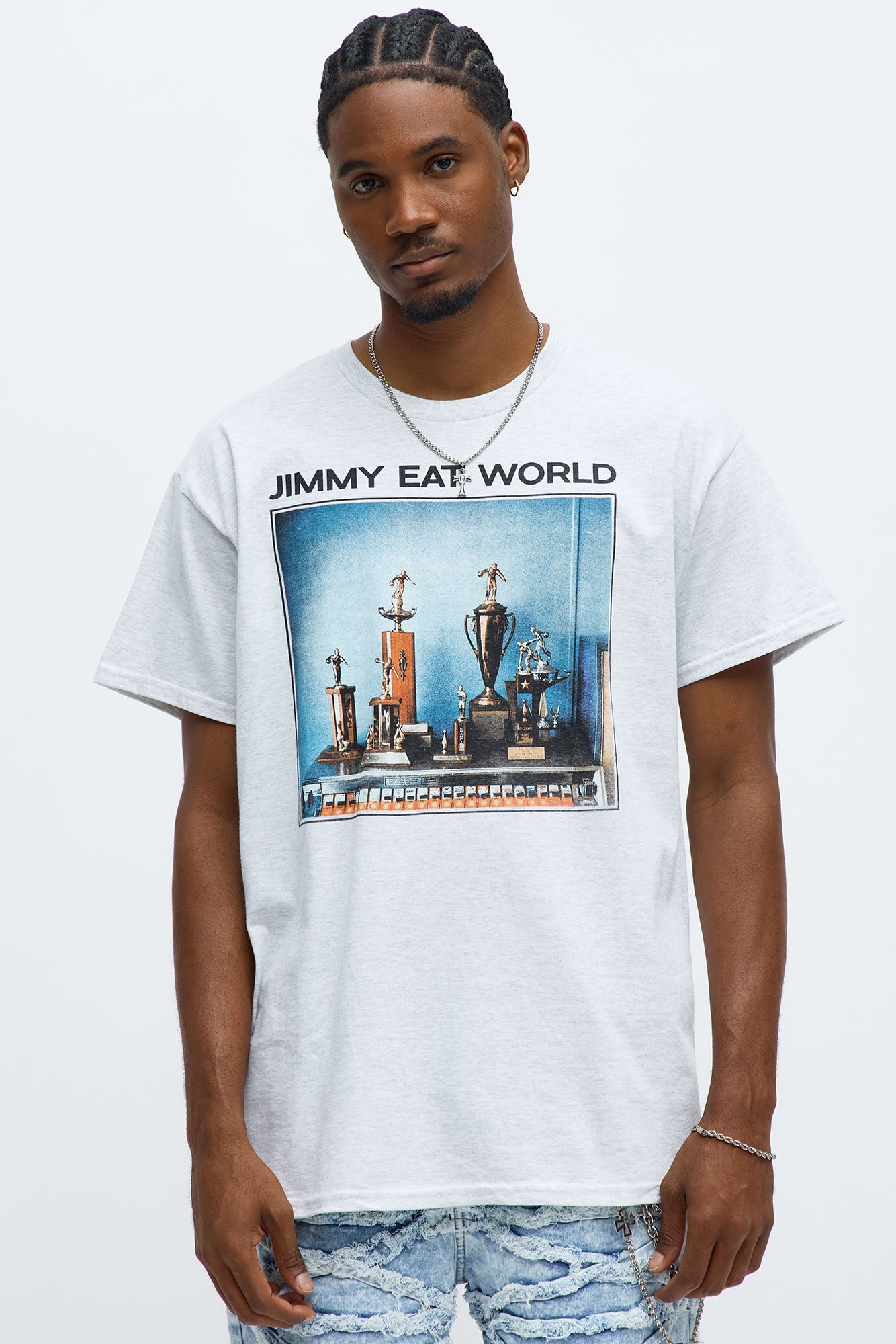 Jimmy Eat World Short Sleeve Tee - Grey