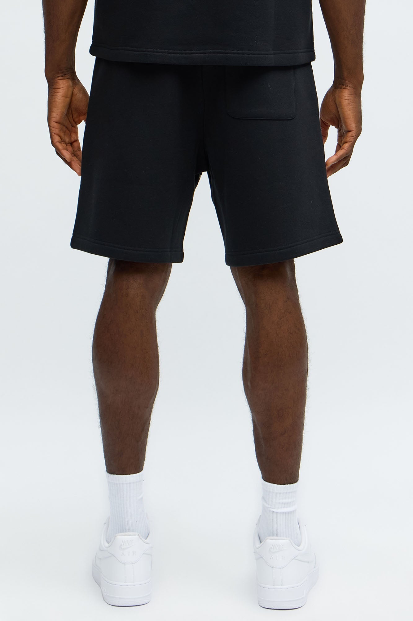 Tyson Relaxed Barbed Wire Shorts - Black