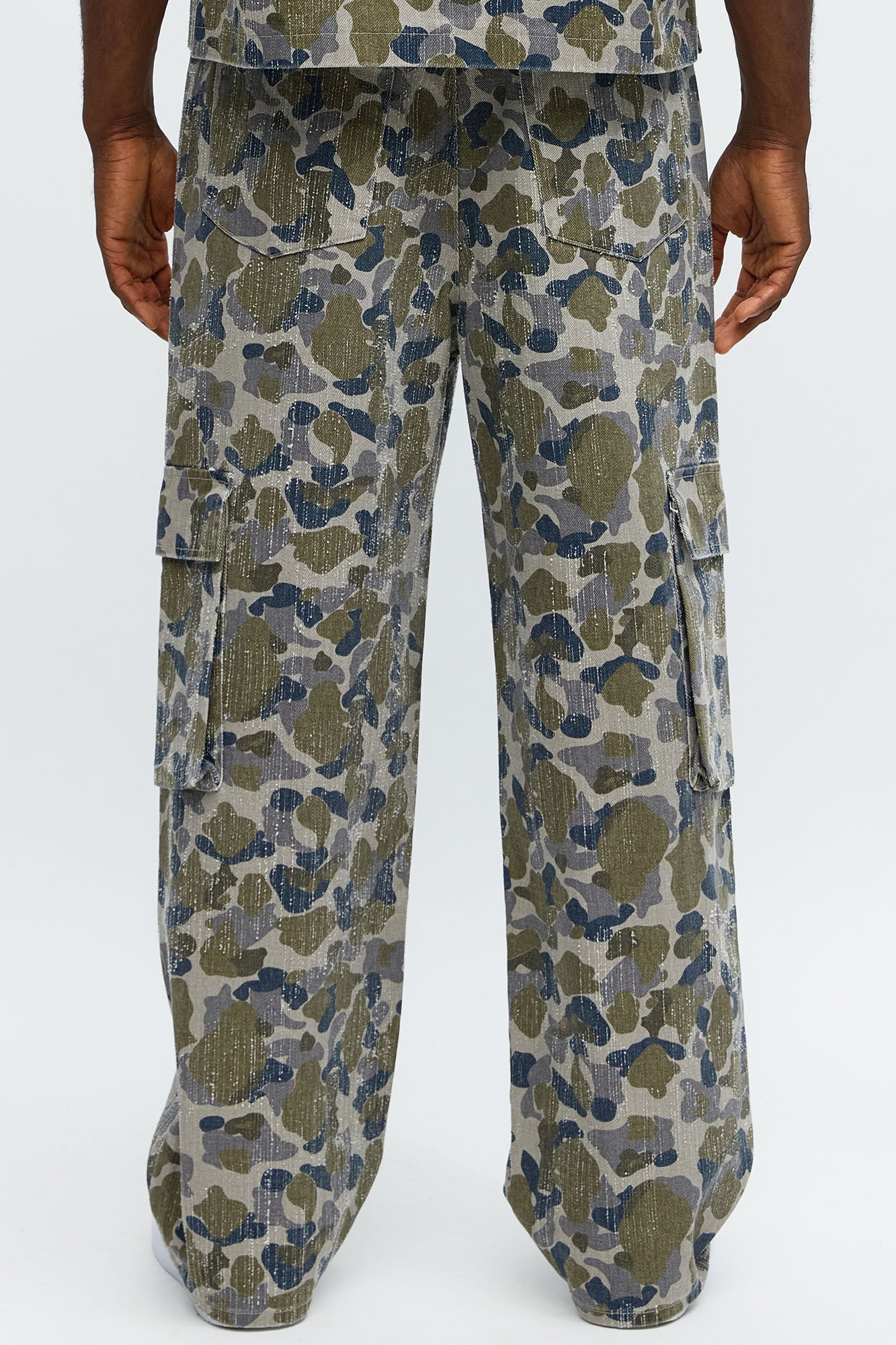 Baggy Urban Opps Camo Cargo Pants - Camouflage