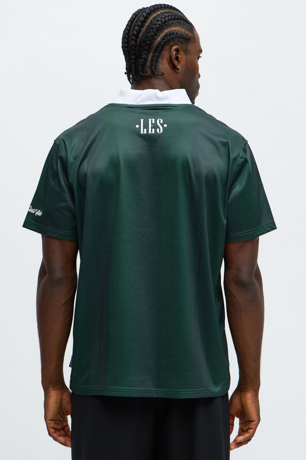 Play The Field Johnny Collar Jersey - Green/combo