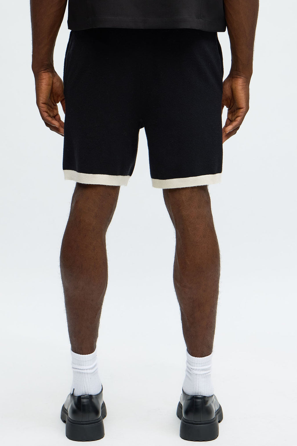 Relaxed Fit Blessed Shorts - Black