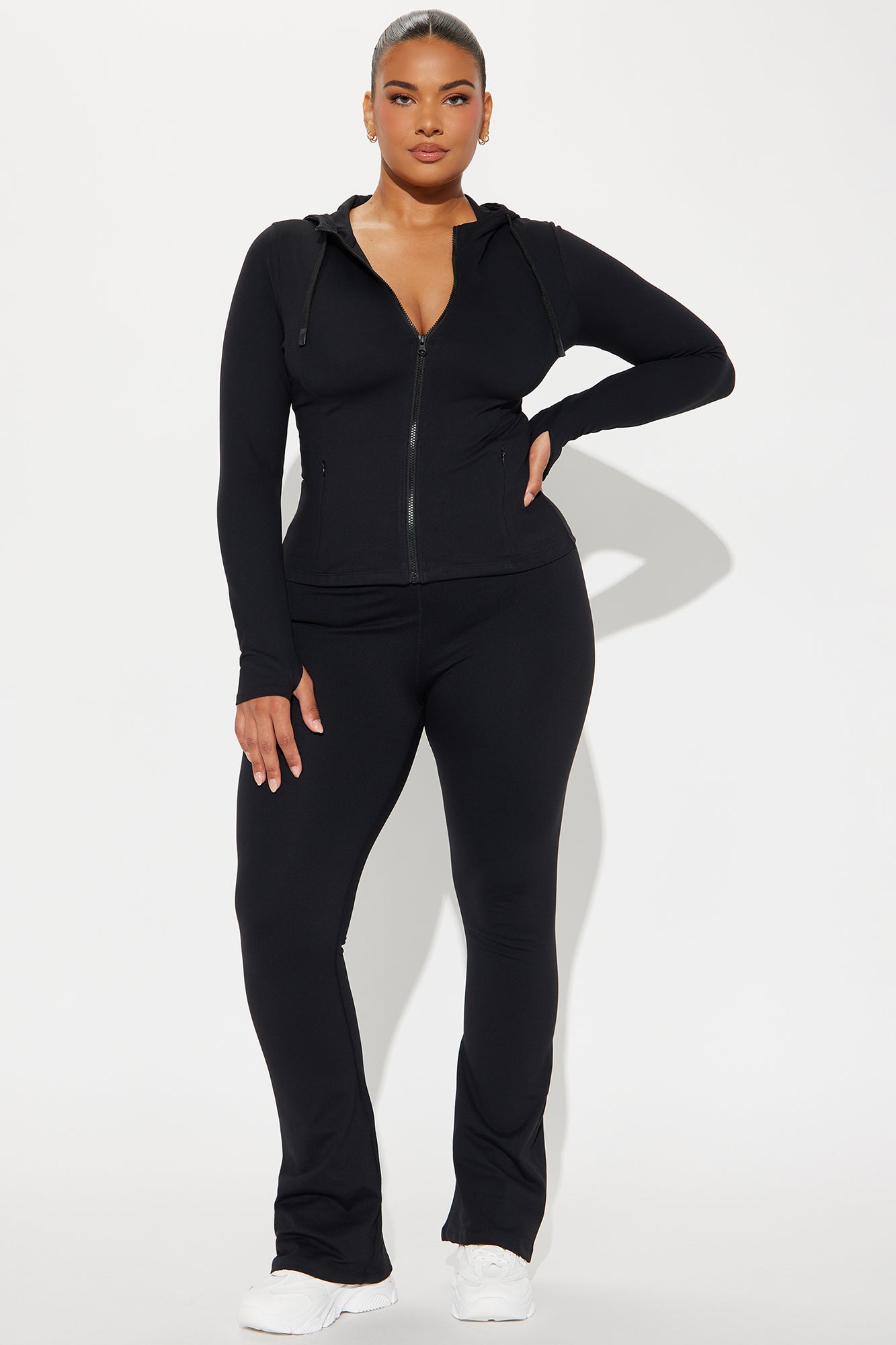 Alignment Super Soft Active Jacket - Black