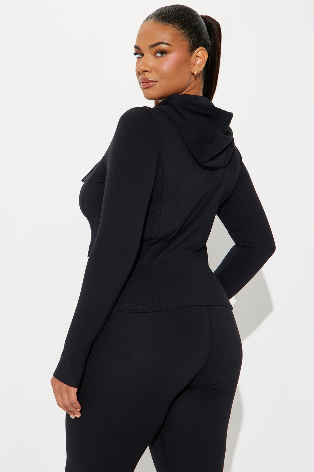 Alignment Super Soft Active Jacket - Black