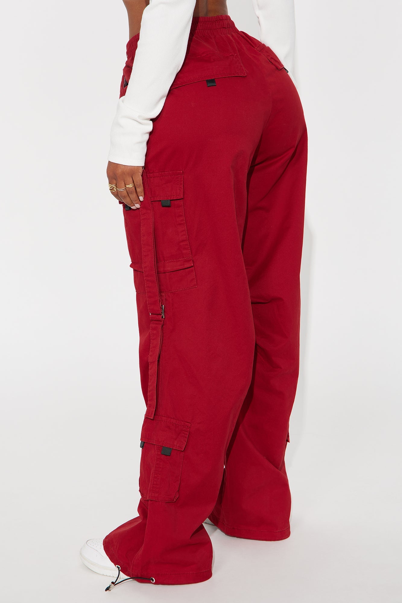 Don't Mess Around Cargo Pant - Red