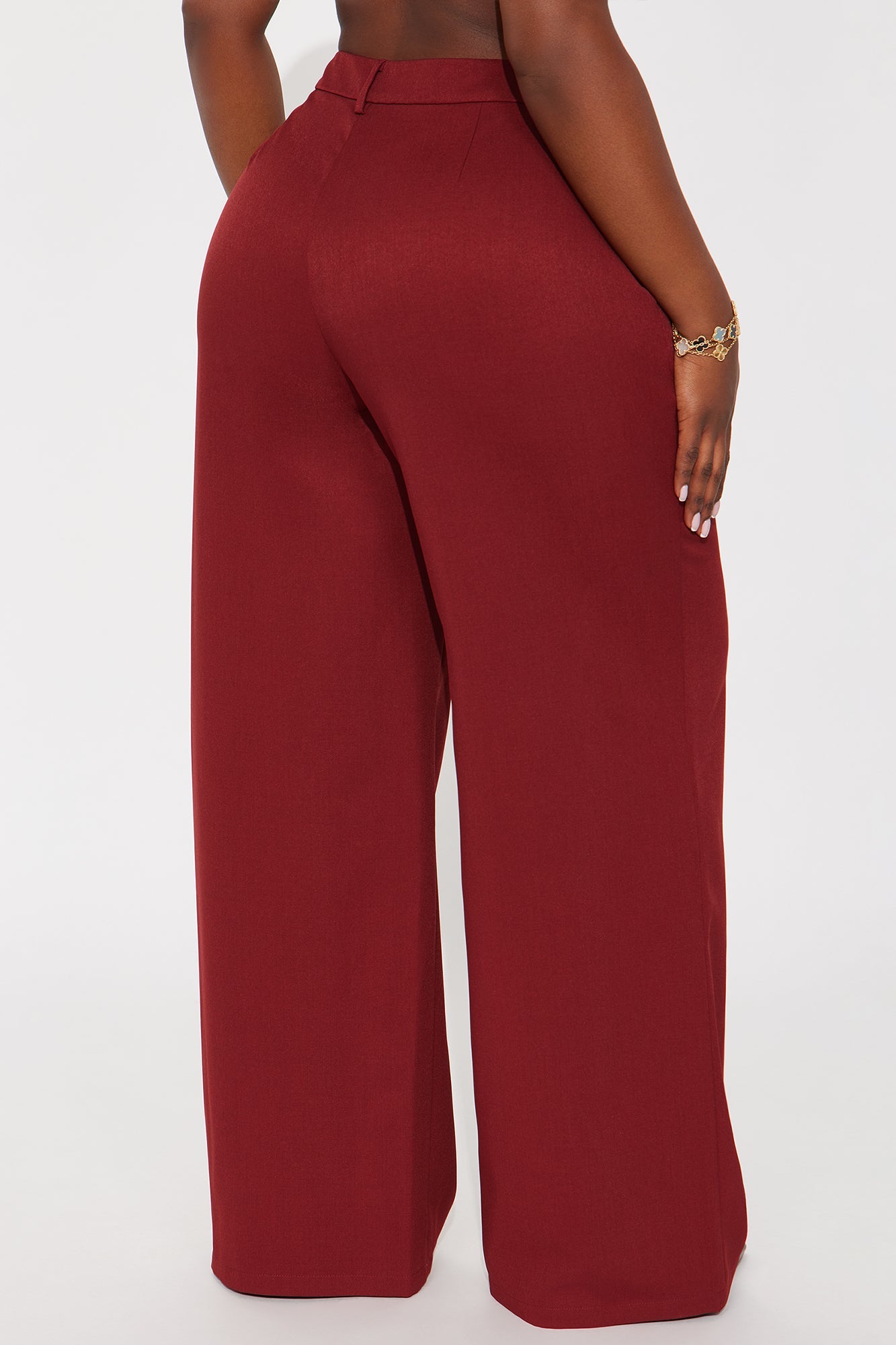 Micah Straight Leg Trouser Pant 33″ - Rust