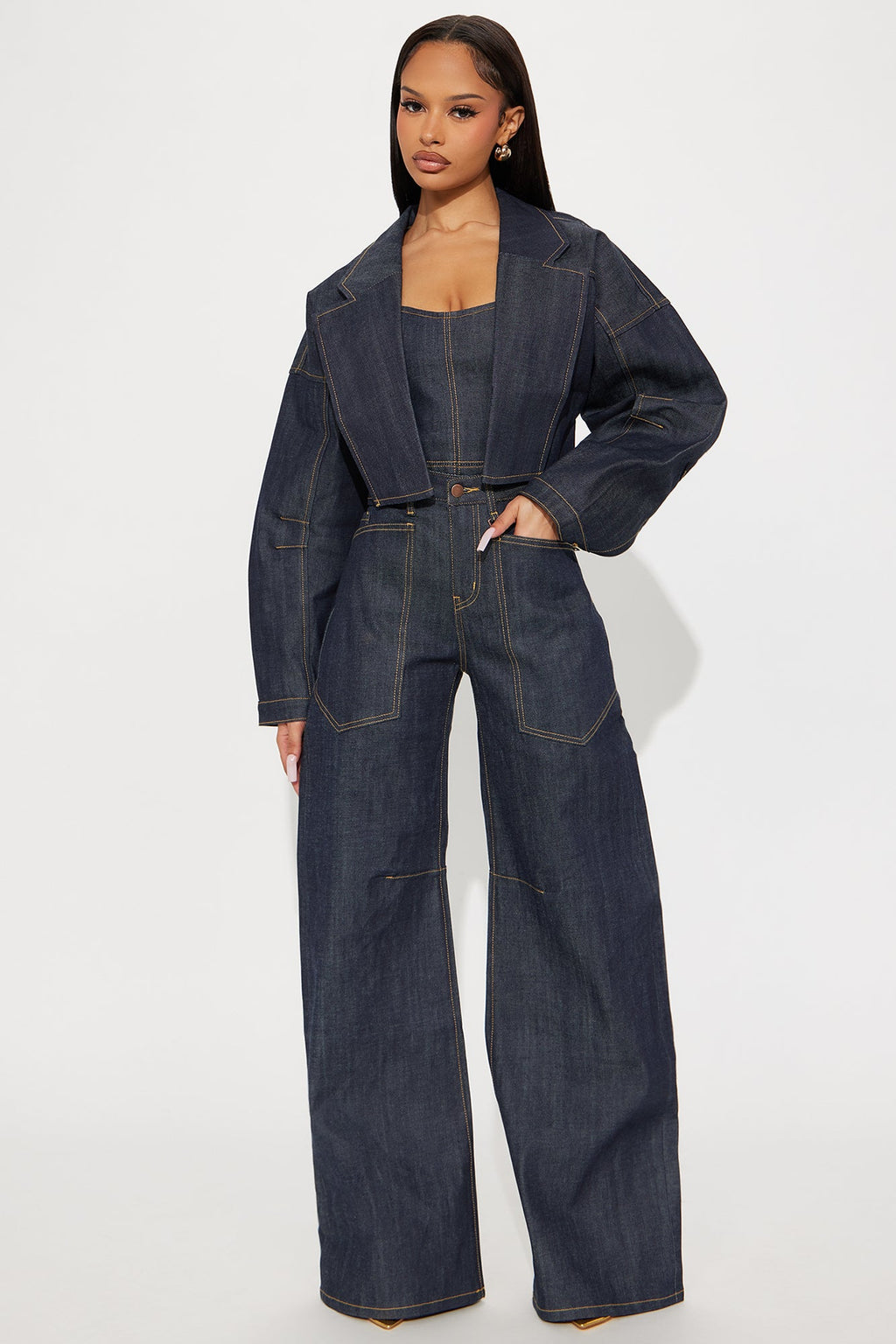 Premium Selvedge Jeans - Dark Denim