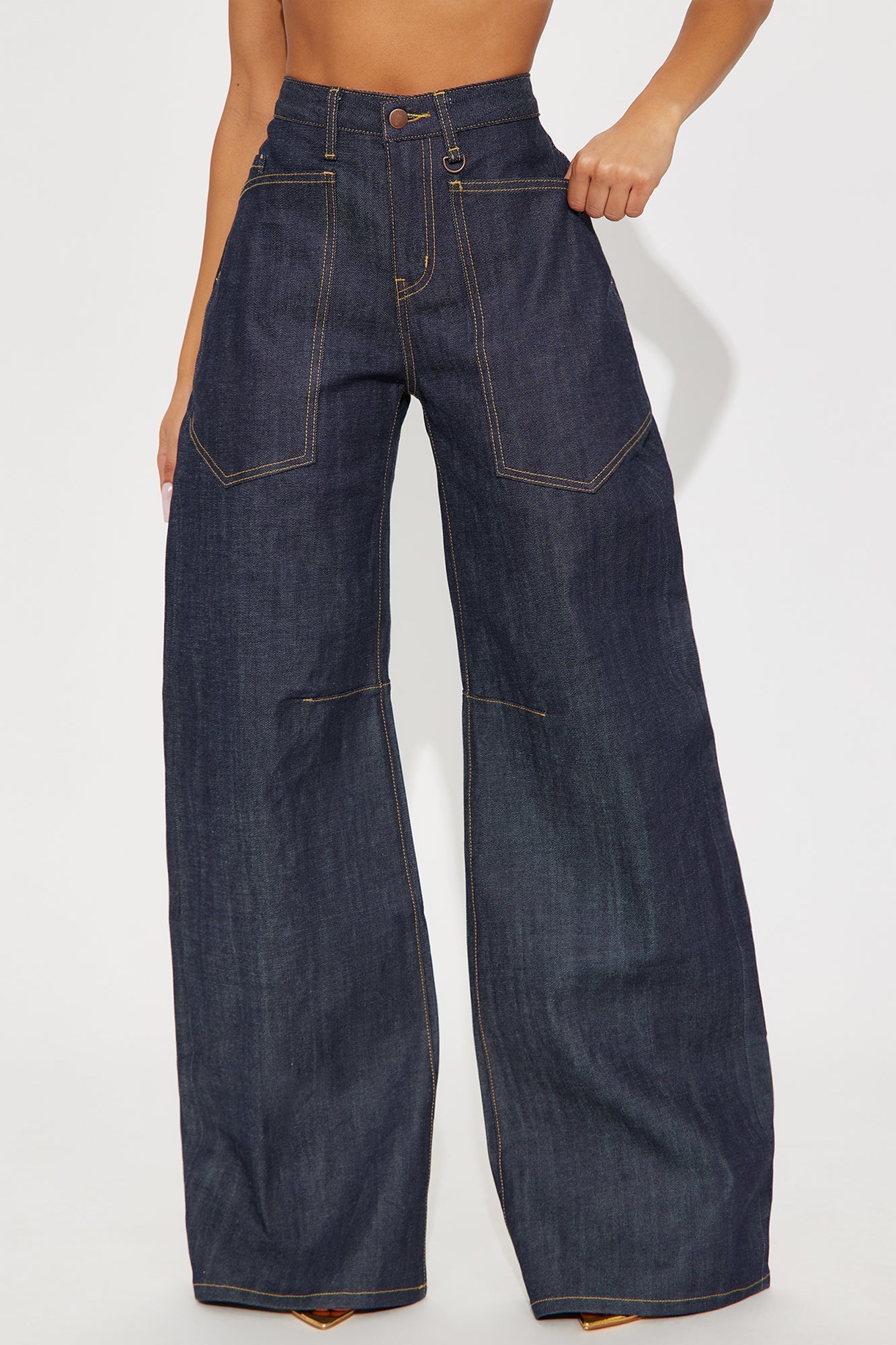 Premium Selvedge Jeans - Dark Denim
