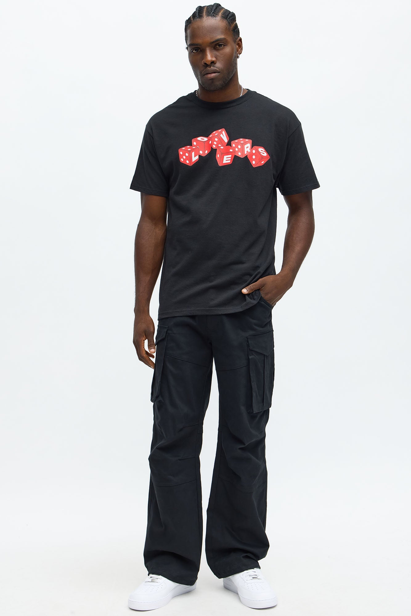 Lovers Game Short Sleeve Tee - Black