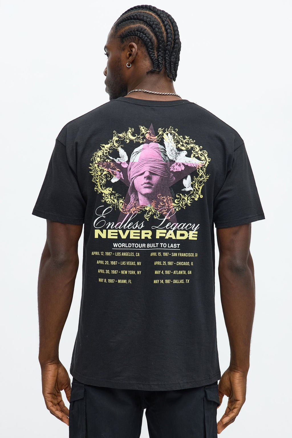 Endless Legacy Never Fade Short Sleeve Tee - Black