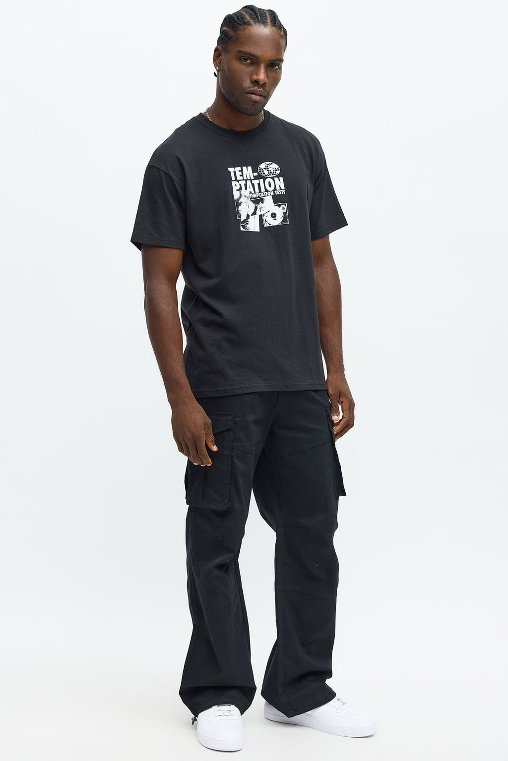Temptation Tests Short Sleeve Tee - Black
