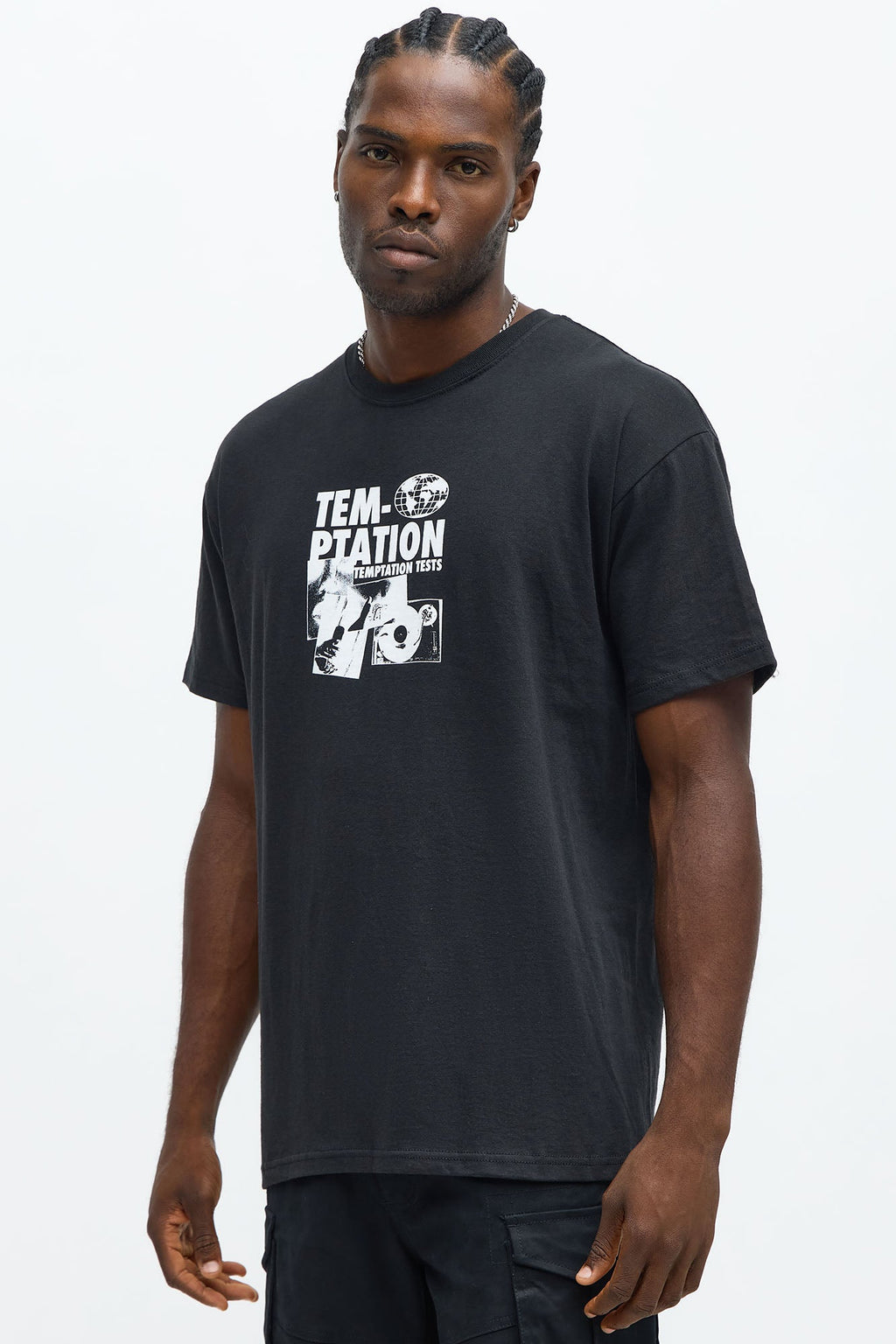 Temptation Tests Short Sleeve Tee - Black