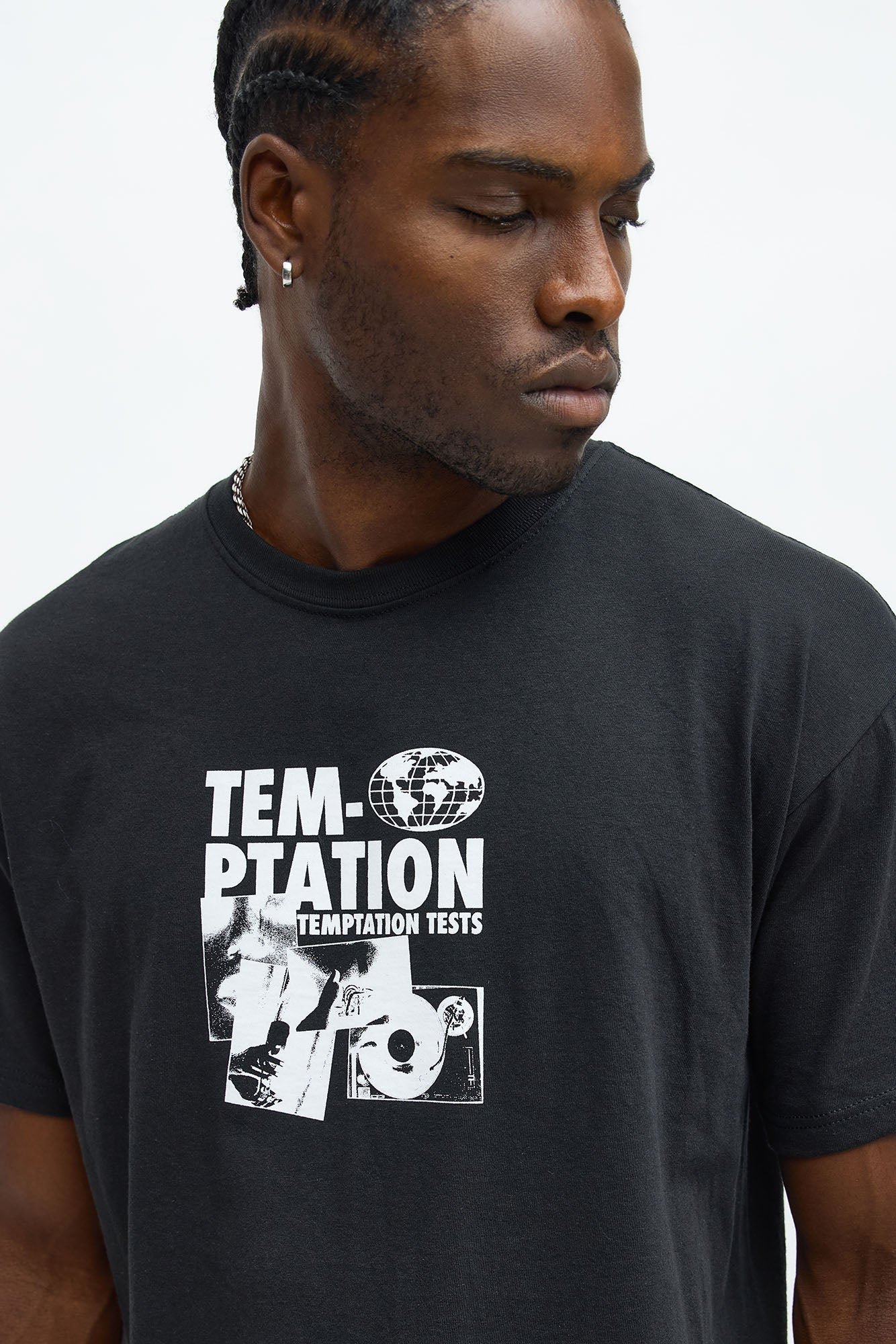 Temptation Tests Short Sleeve Tee - Black
