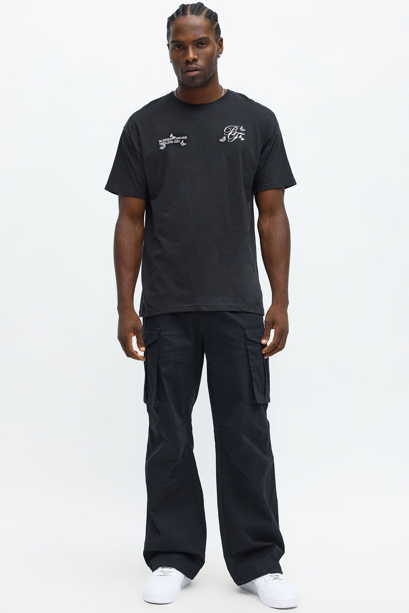 Blessed Forever SZN Short Sleeve Tee - Black