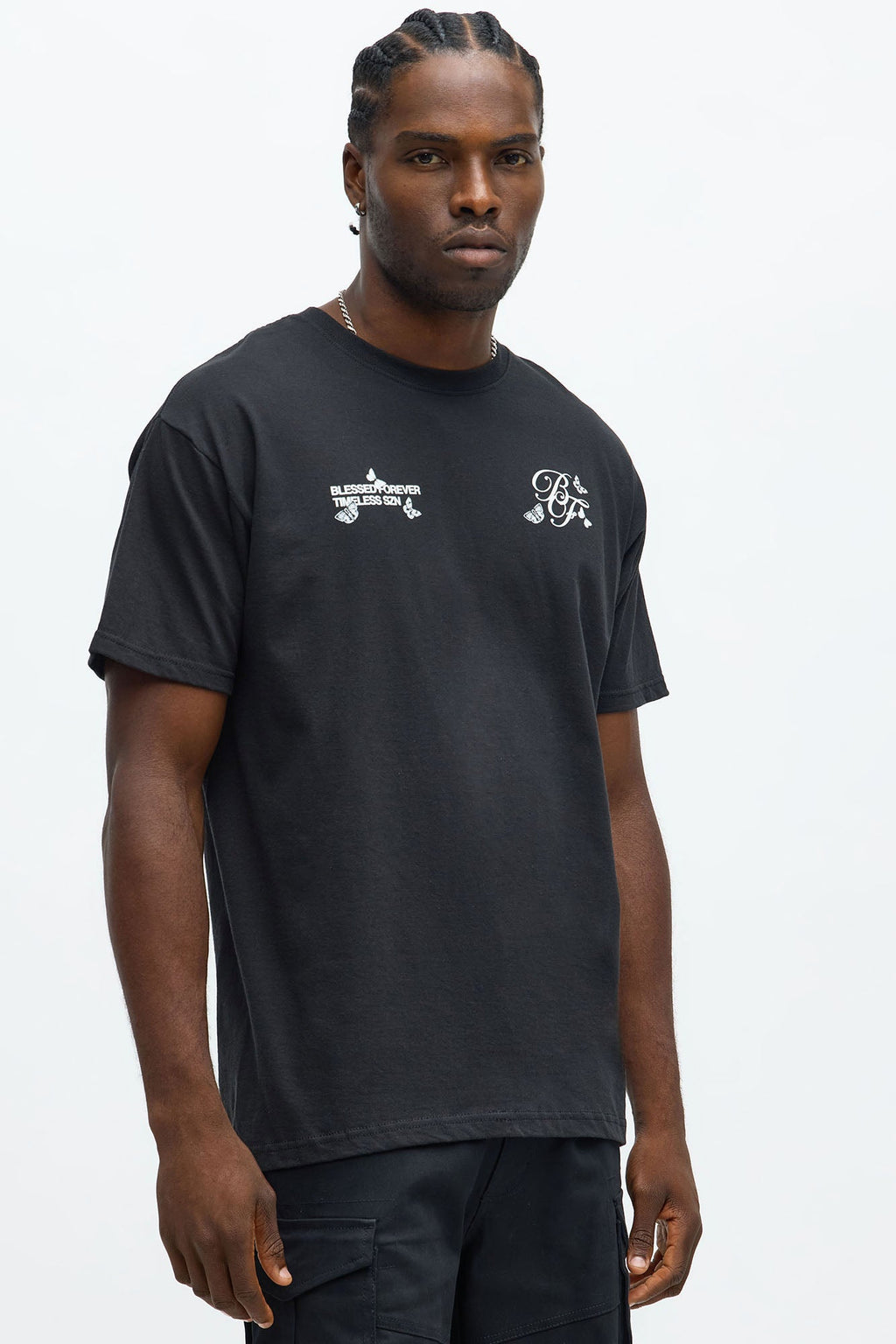 Blessed Forever SZN Short Sleeve Tee - Black