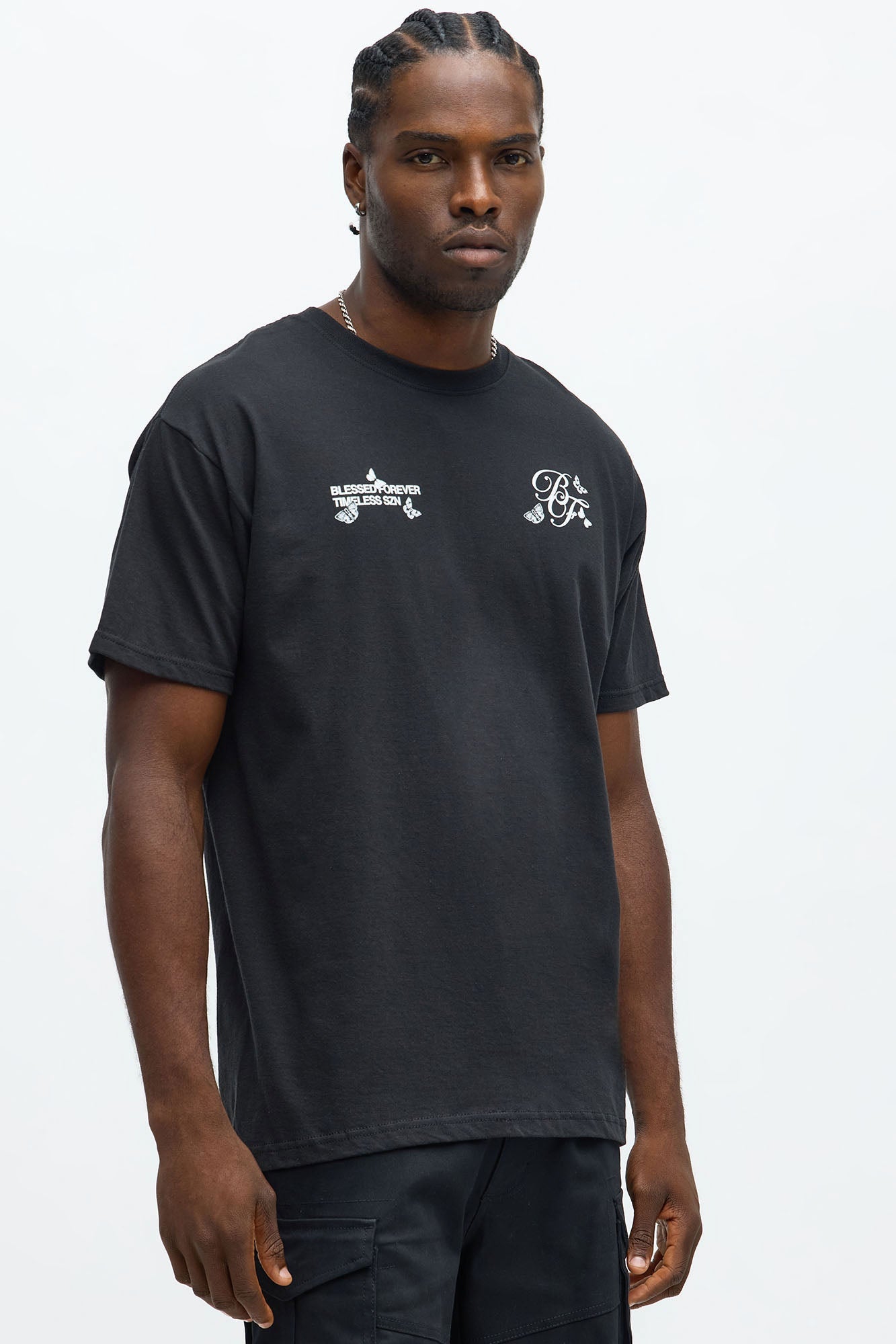 Blessed Forever SZN Short Sleeve Tee - Black