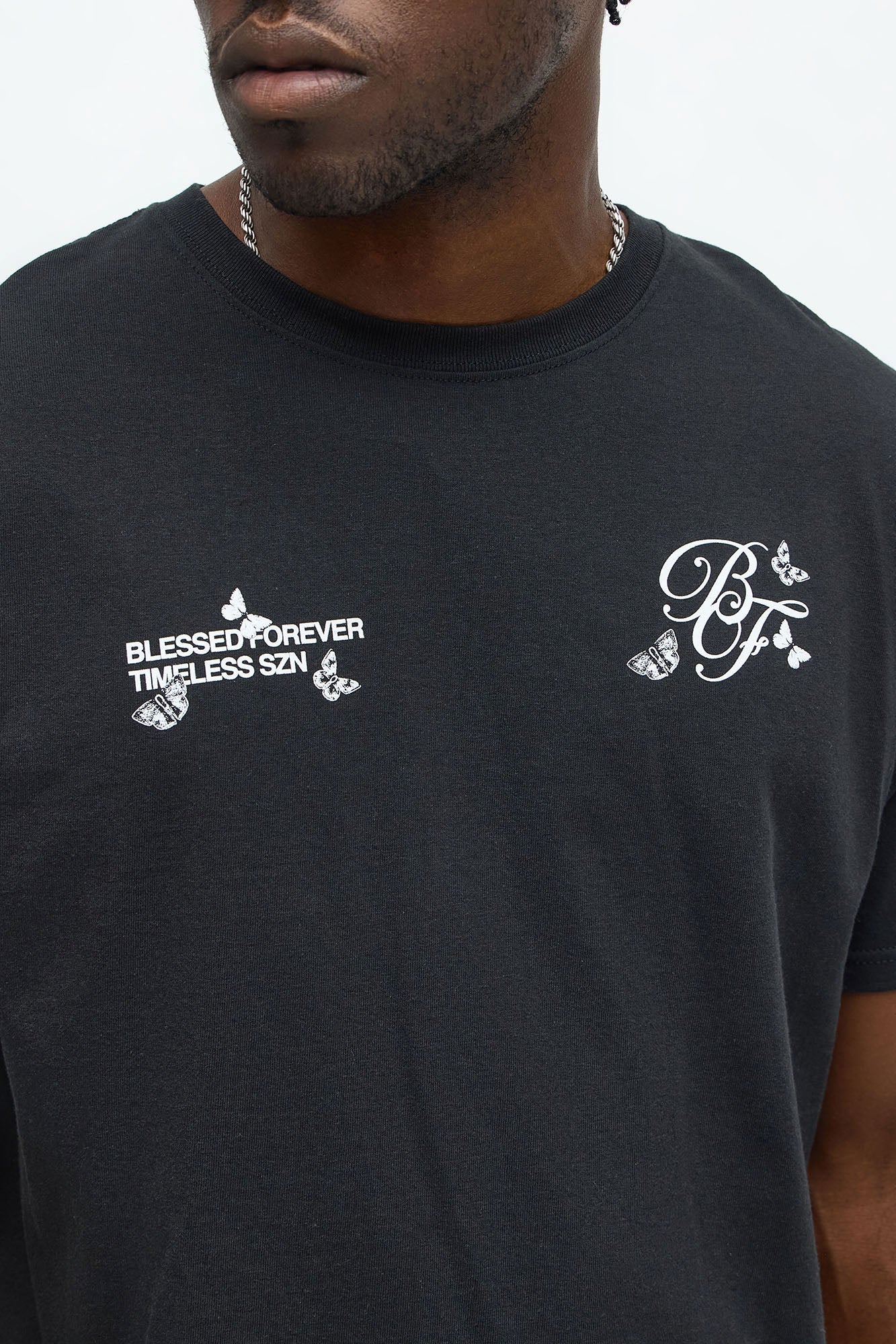 Blessed Forever SZN Short Sleeve Tee - Black