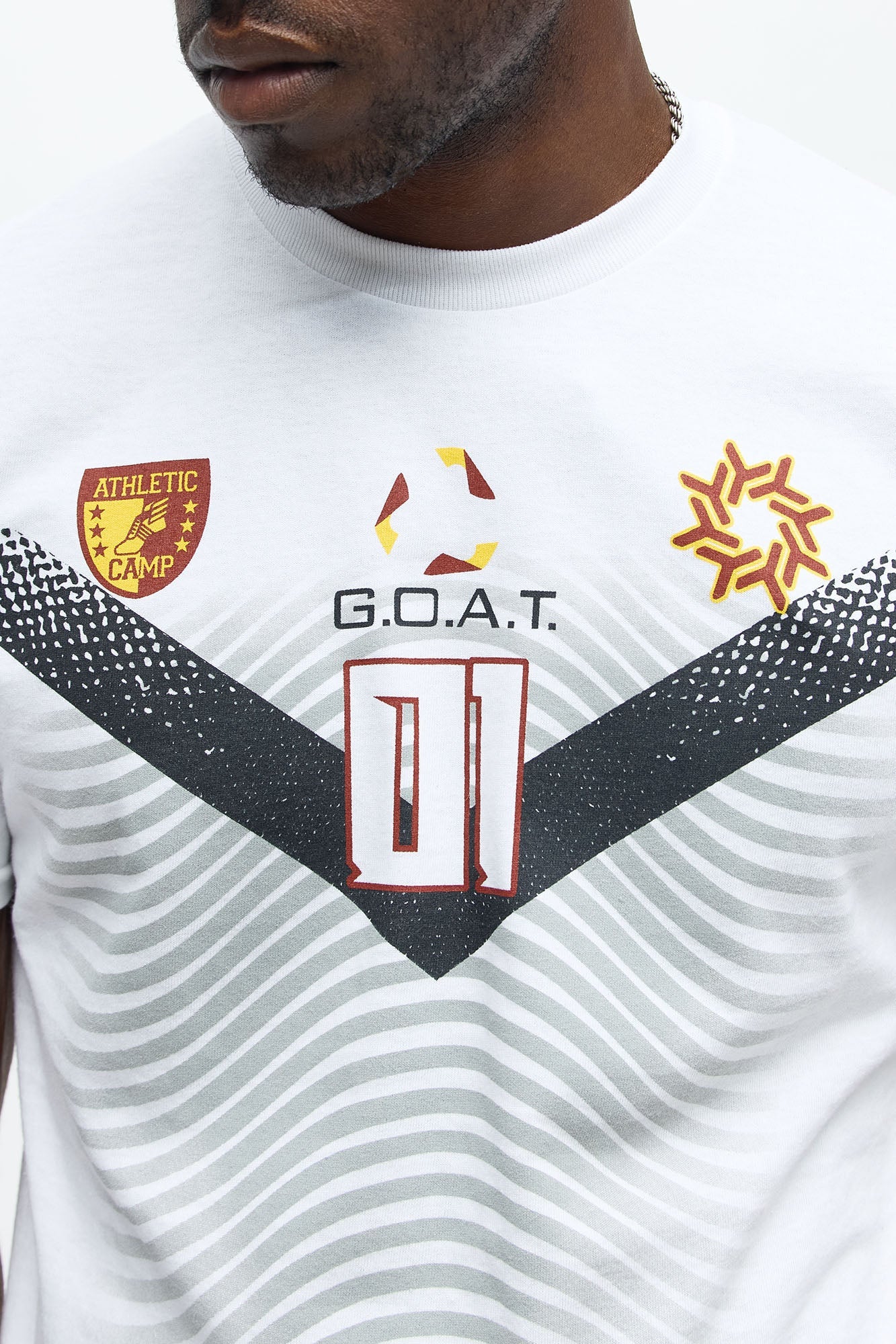 GOAT Soccer Club Short Sleeve Tee - White