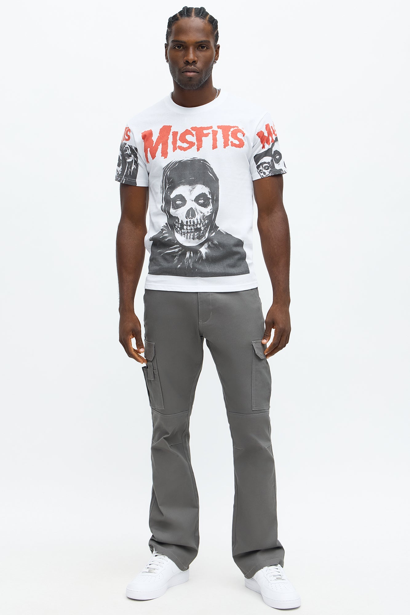 Misfits American Psycho Short Sleeve Tee - White