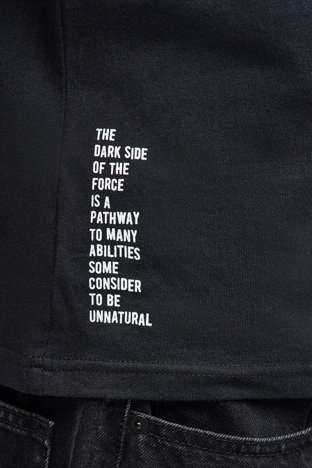 Star Wars All Hail Palpatine Oversized Short Sleeve Tee - Black