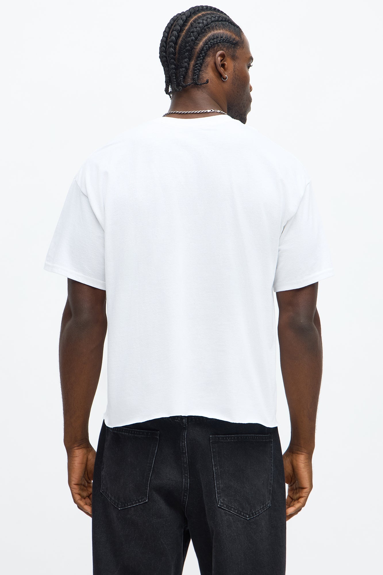 Rick And Morty Vision Oversized Short Sleeve Tee - White