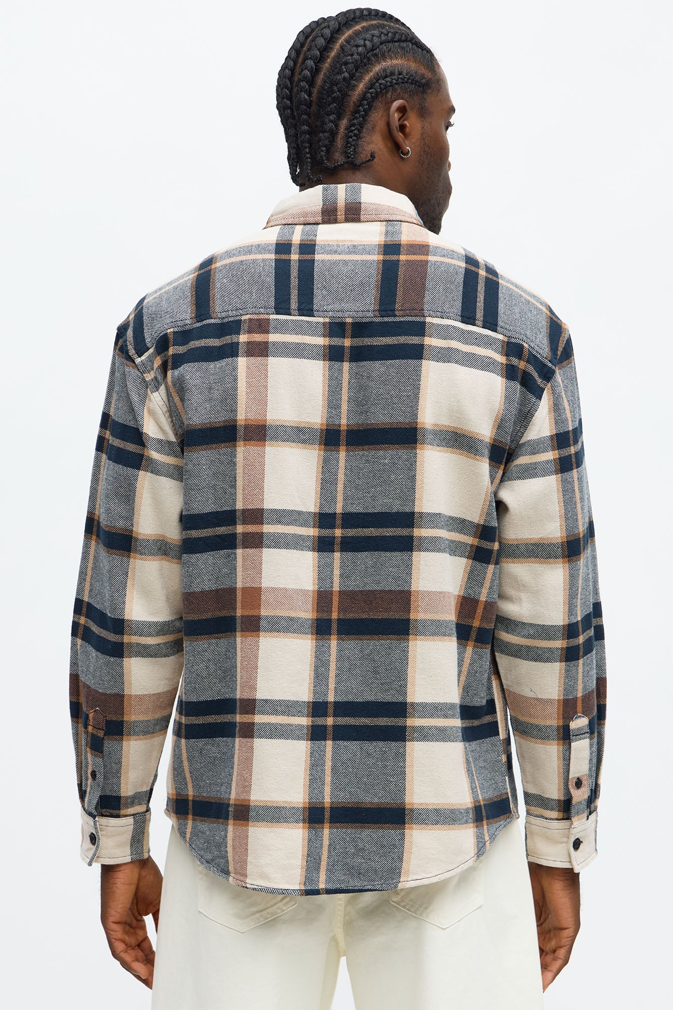 Wallace Plaid Flannel Shirt - Multi Color