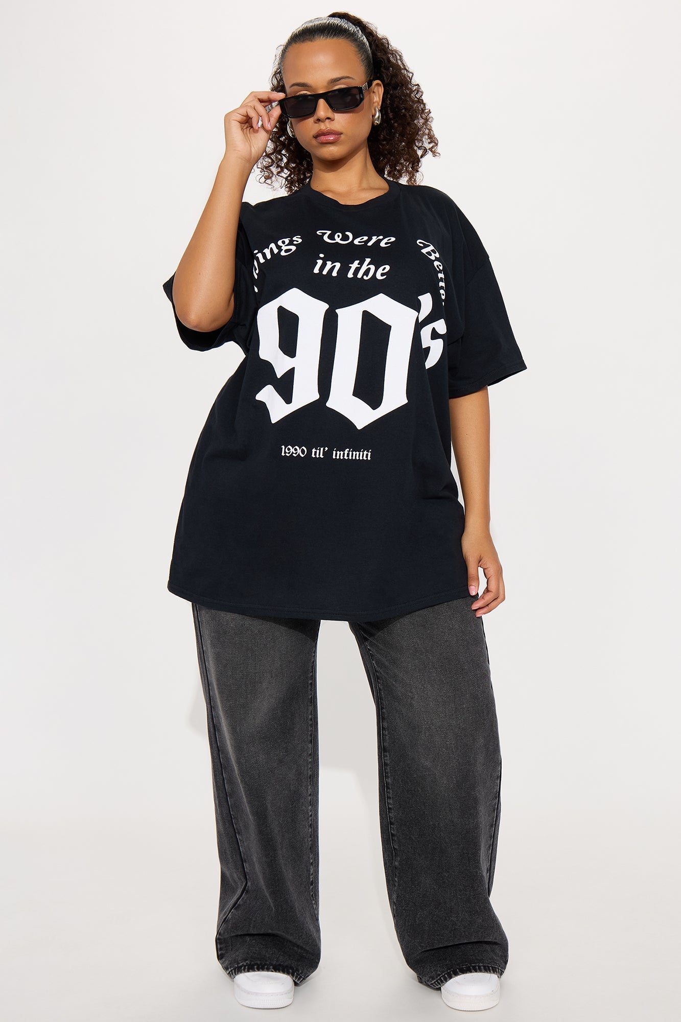 Better In The 90s Tee - Black