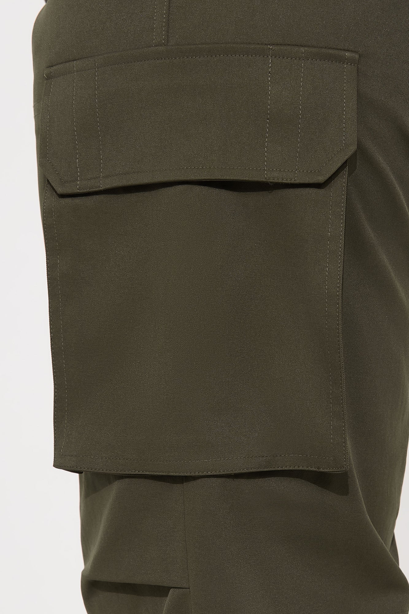 Break The Routine Cargo Jogger Pants - Dark Olive