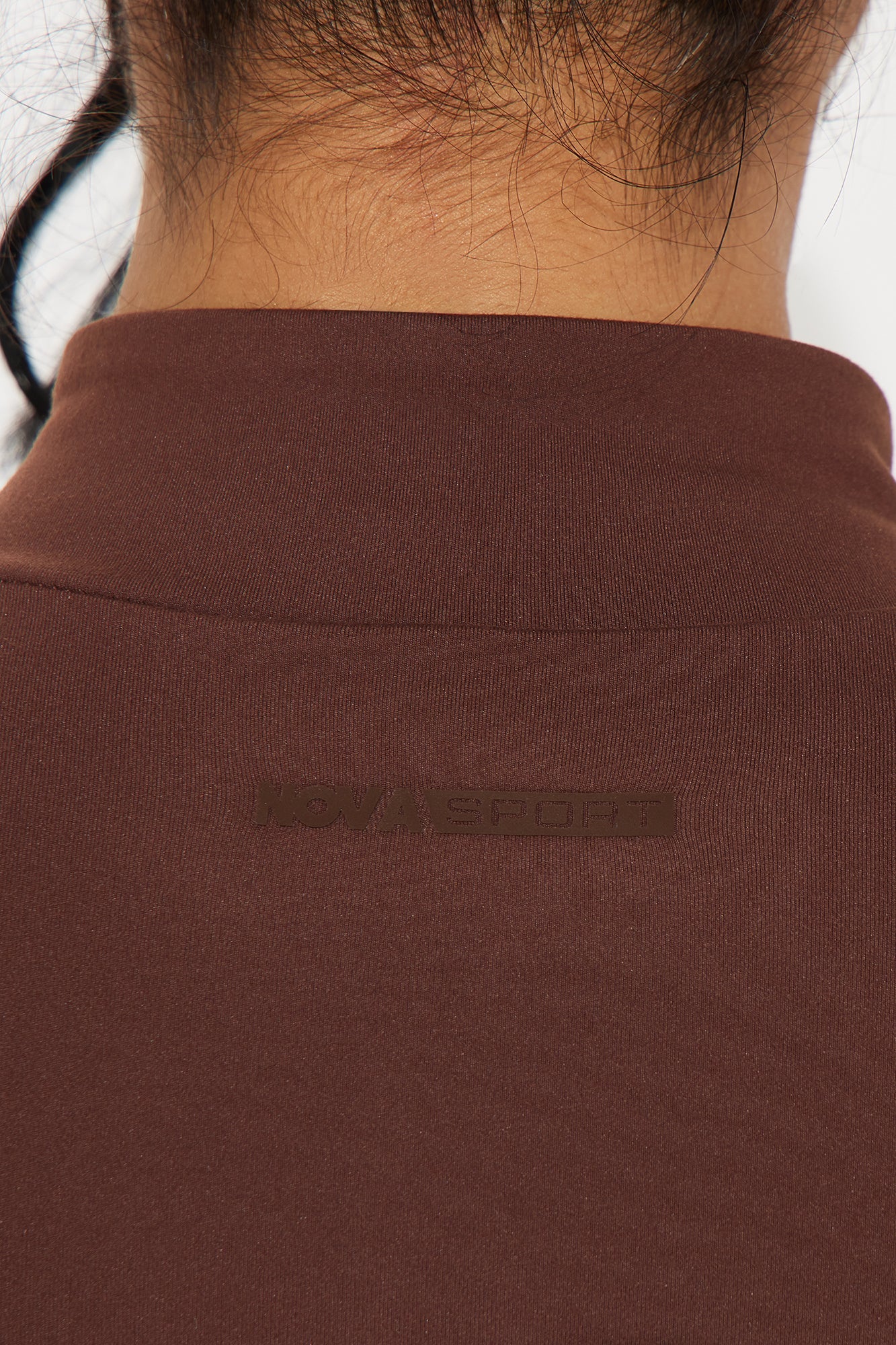 In Alignment Super Soft Active Flare Jumpsuit - Chocolate