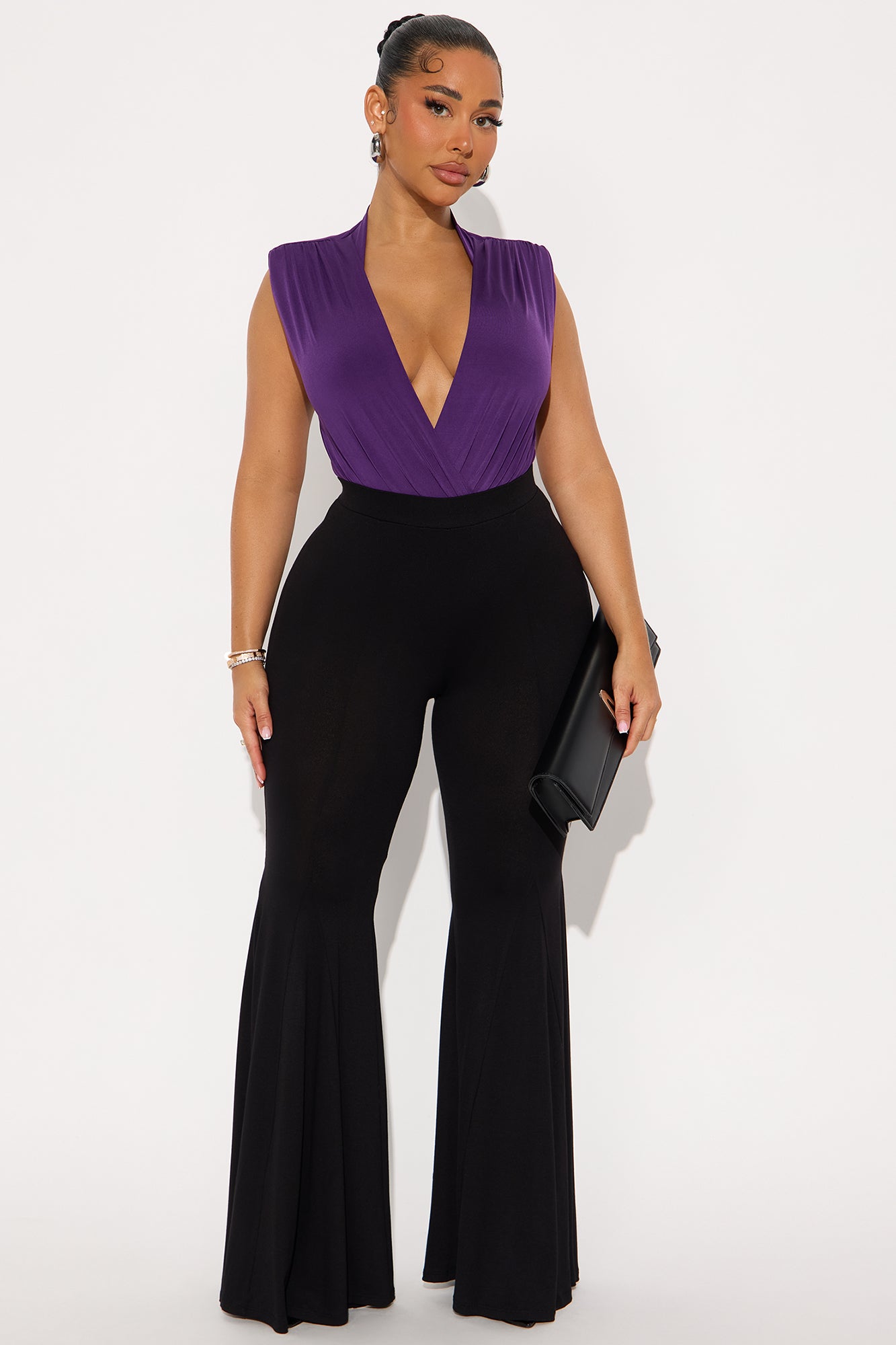 Keep My Secret Flare Pant 32″ - Black