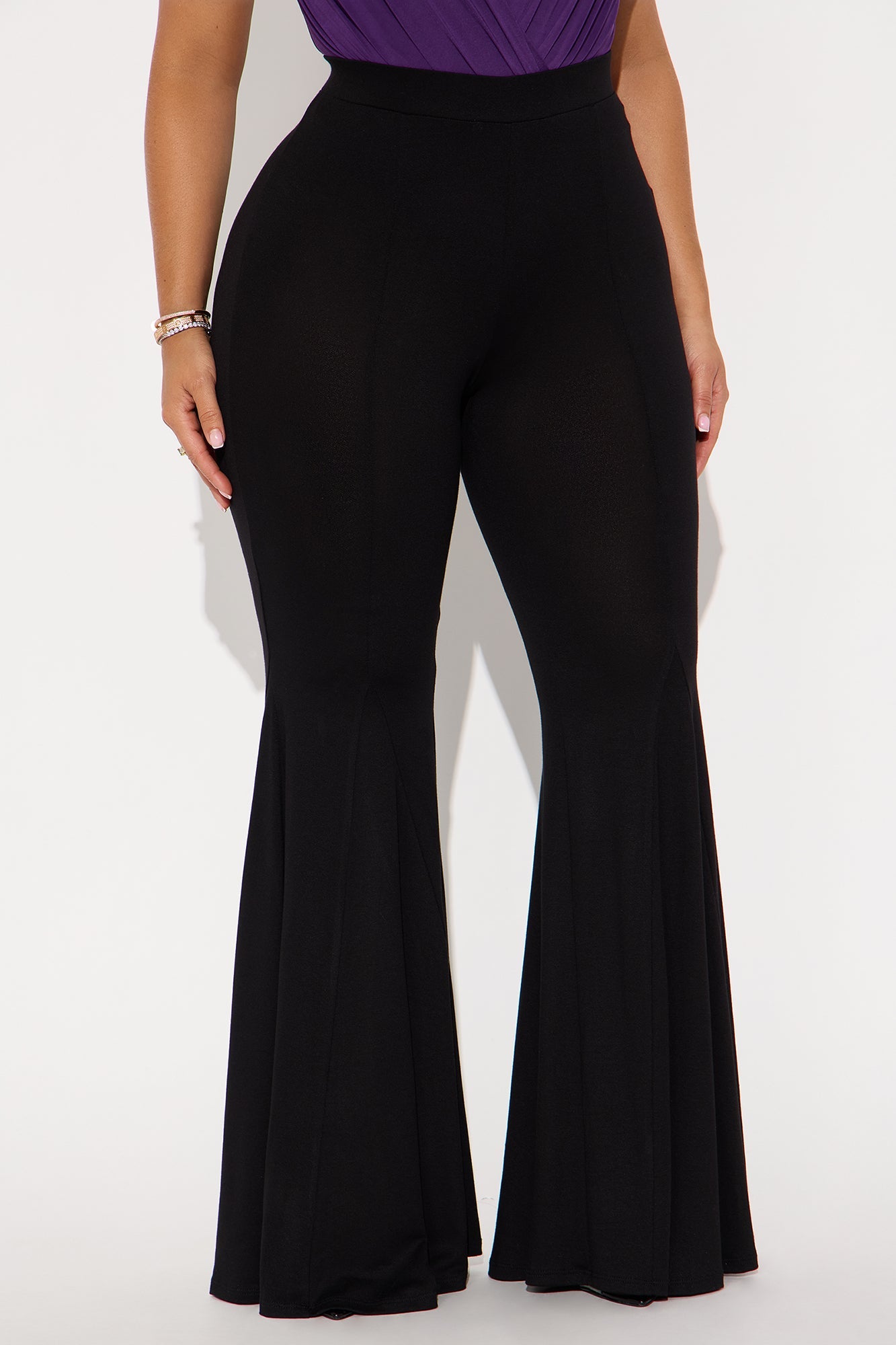 Keep My Secret Flare Pant 32″ - Black