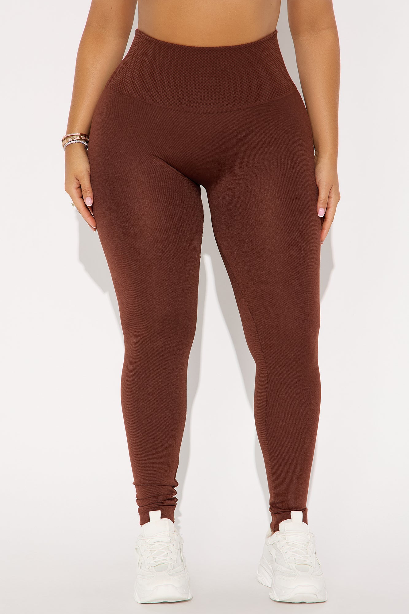 Waisted Away High Rise Legging - Mocha