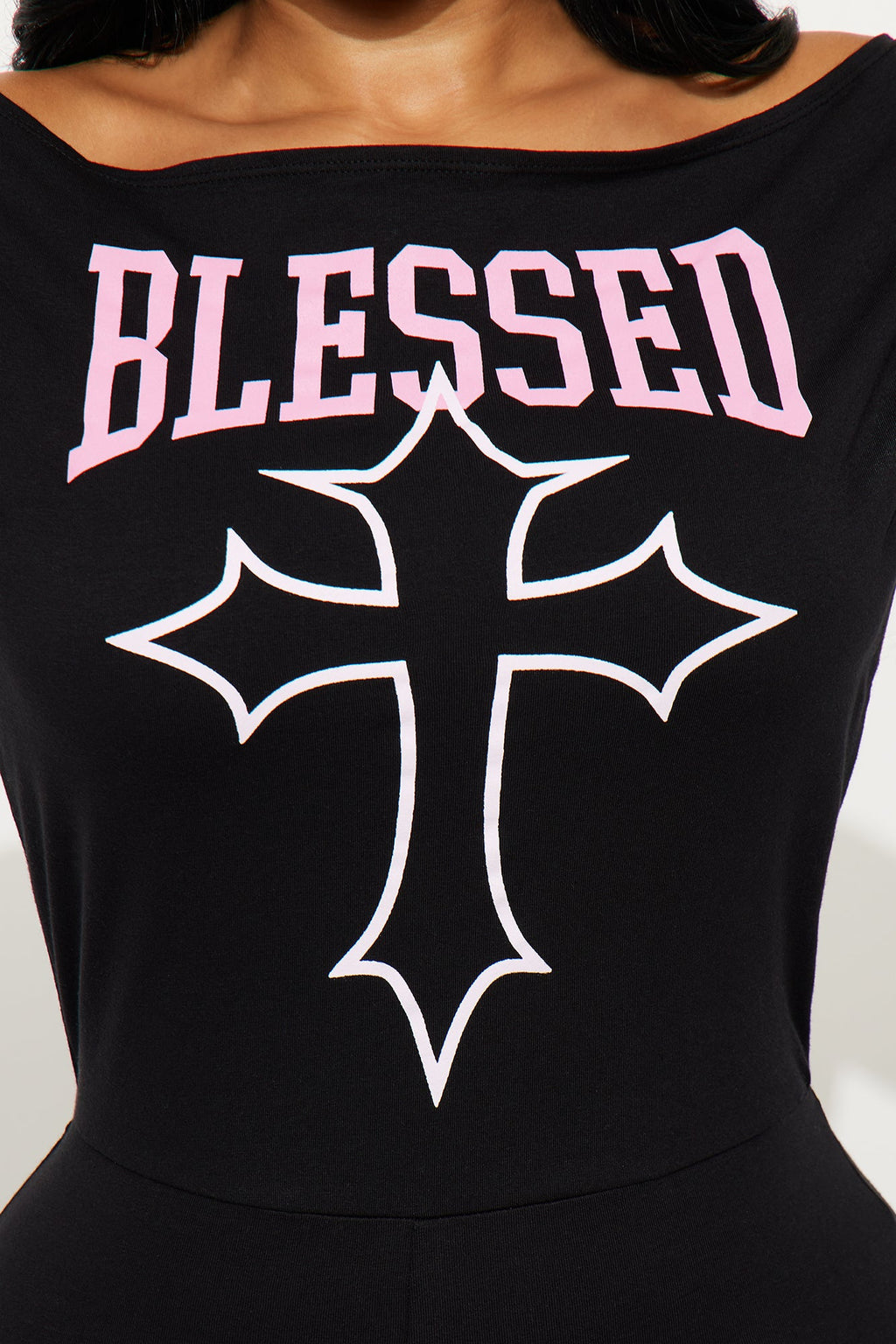 Blessed Open Back Jumpsuit - Black