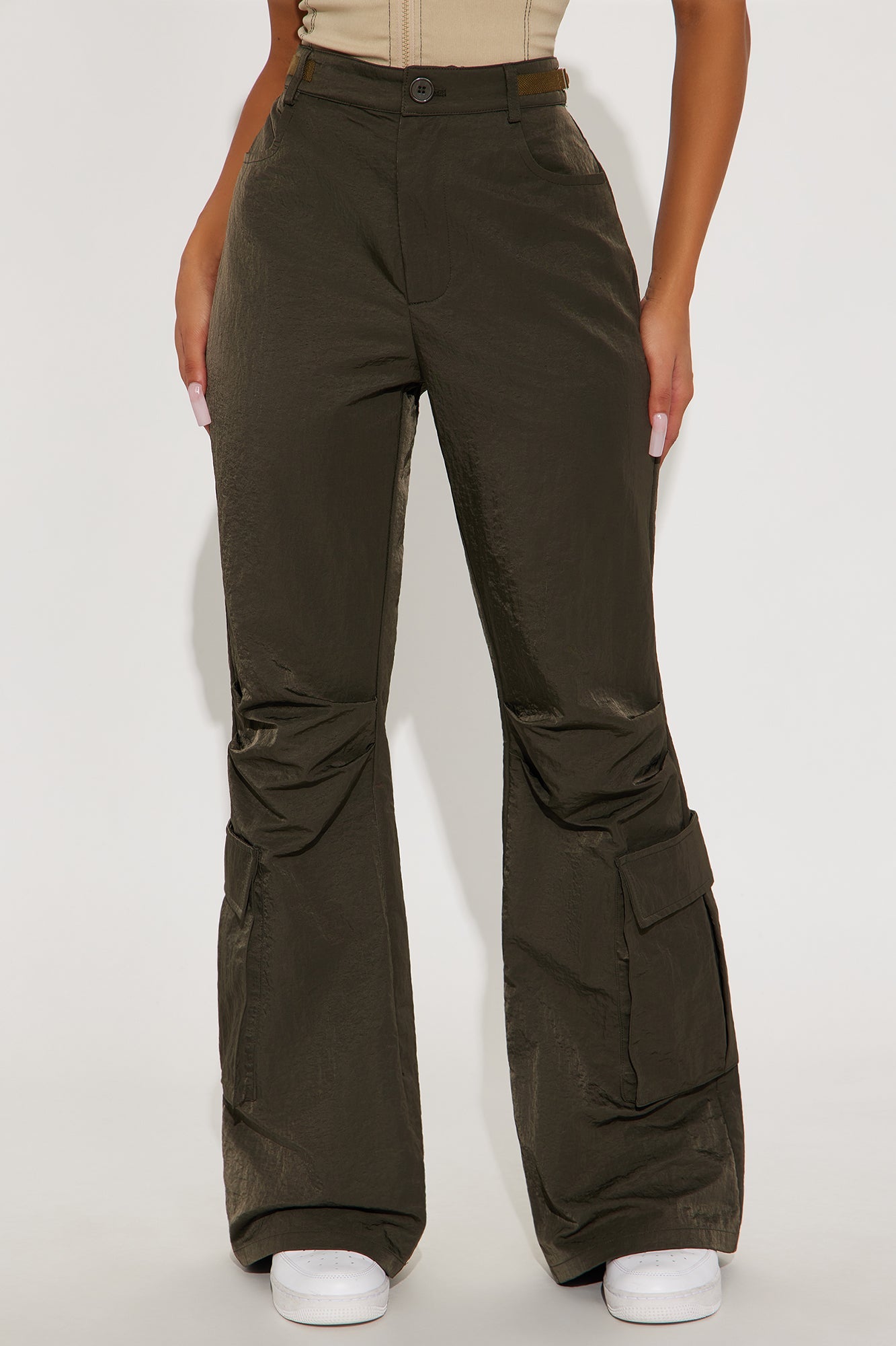 Bet On Me Cargo Pant 33″ - Dark Olive