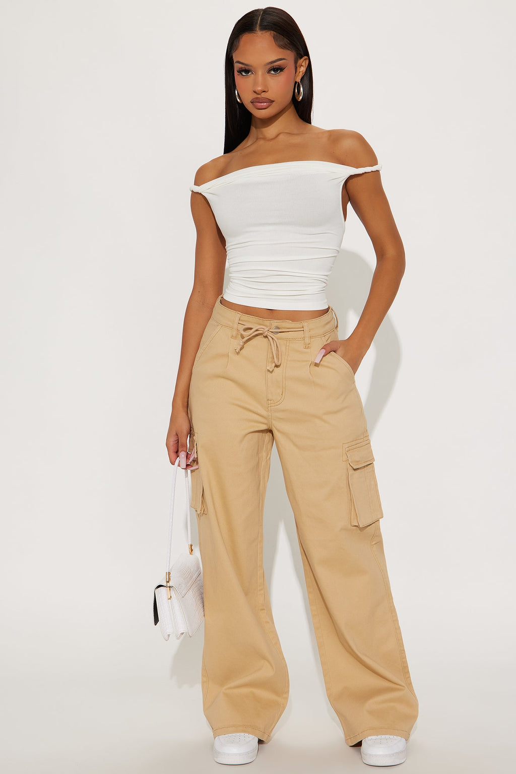 Out For The Day Cargo Pant - Khaki