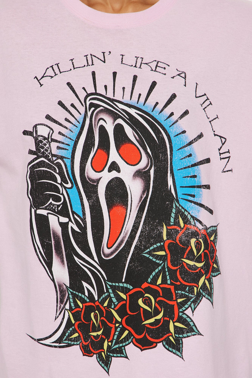 Ghost Face Killin Like a Villian - Light Pink