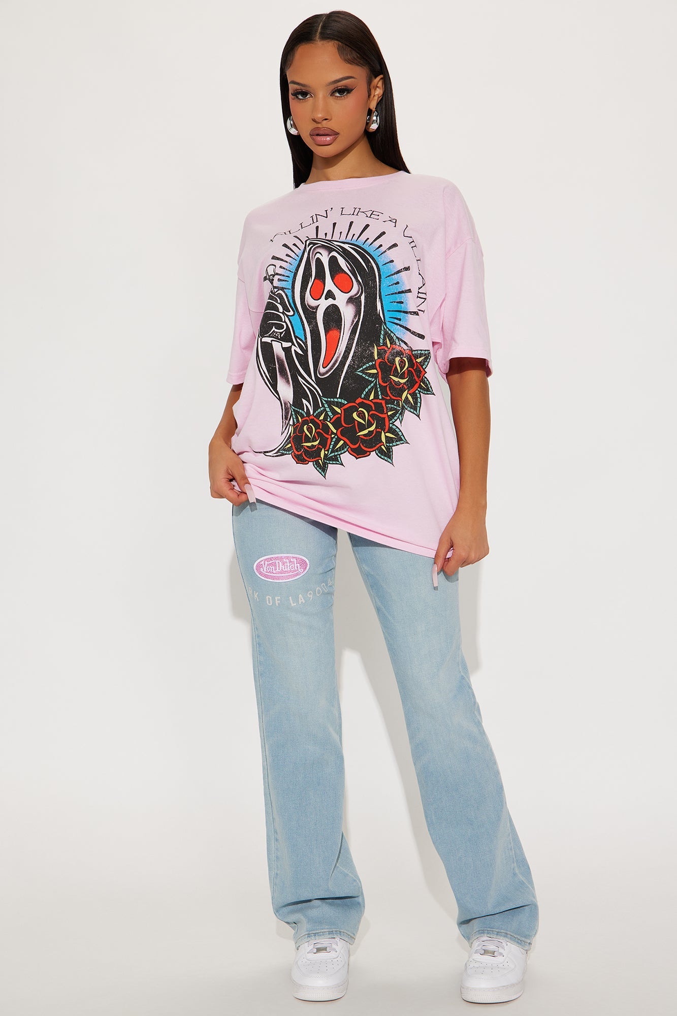 Ghost Face Killin Like a Villian - Light Pink