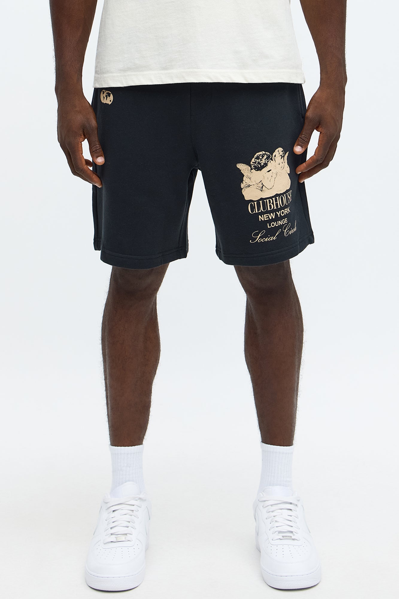 Clubhouse NYC Sweatshort - Black/combo