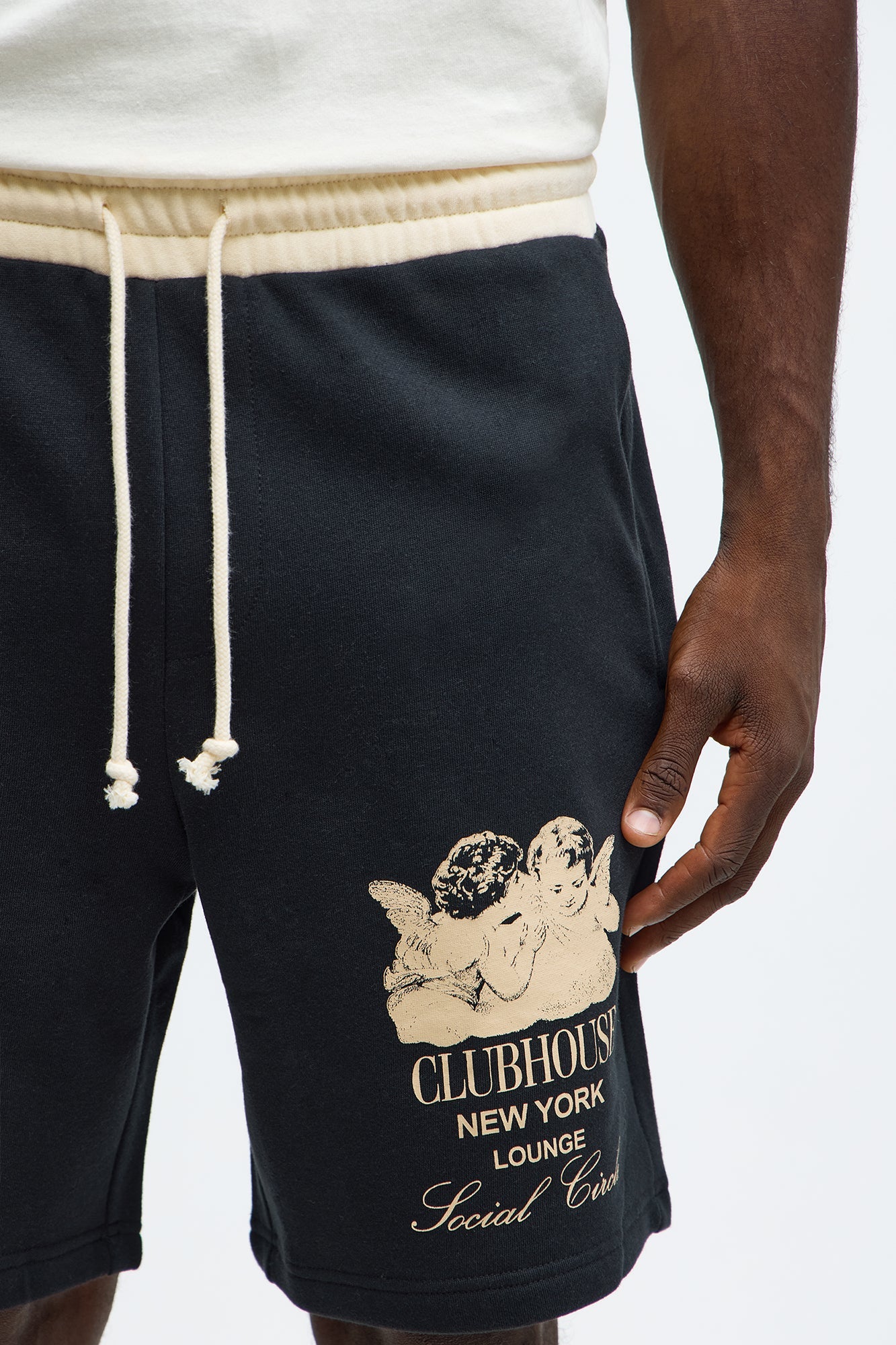 Clubhouse NYC Sweatshort - Black/combo