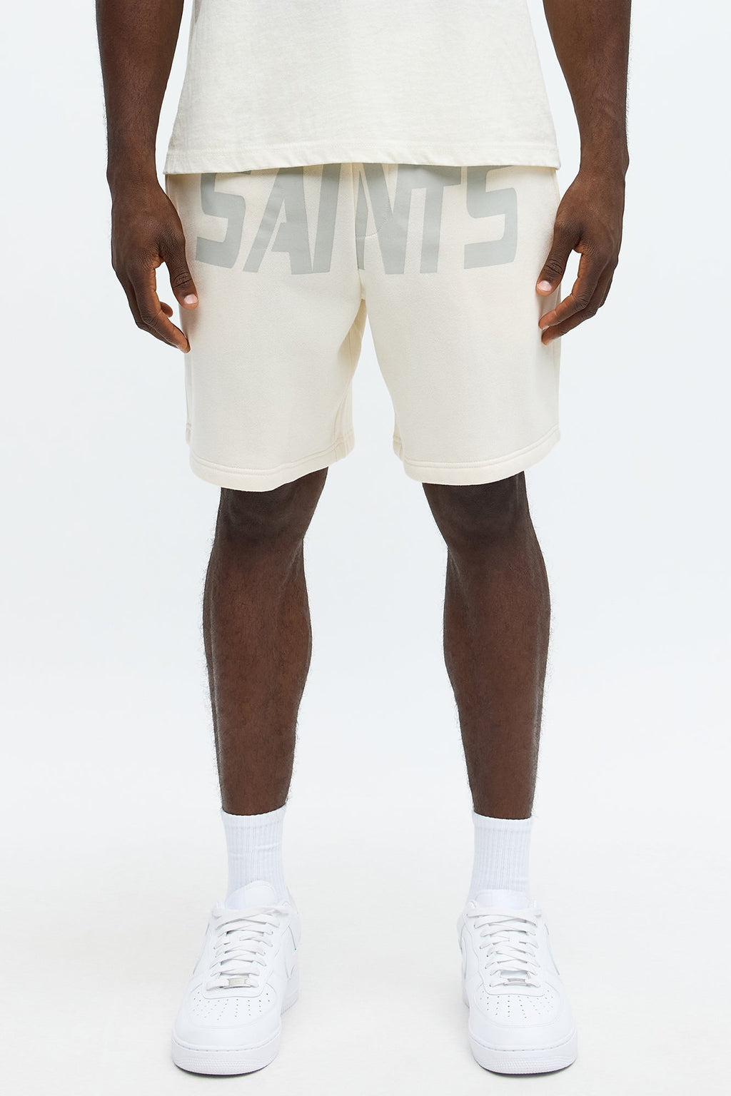 Big Saints Sweatshort - Cream