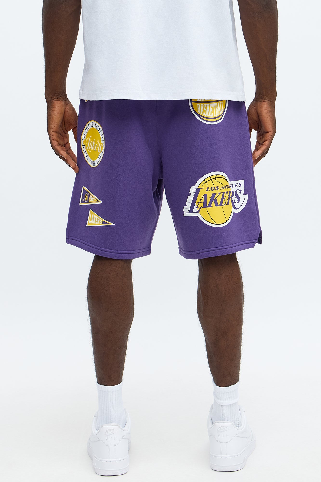 Lakers Basketball Sweatshorts - Purple